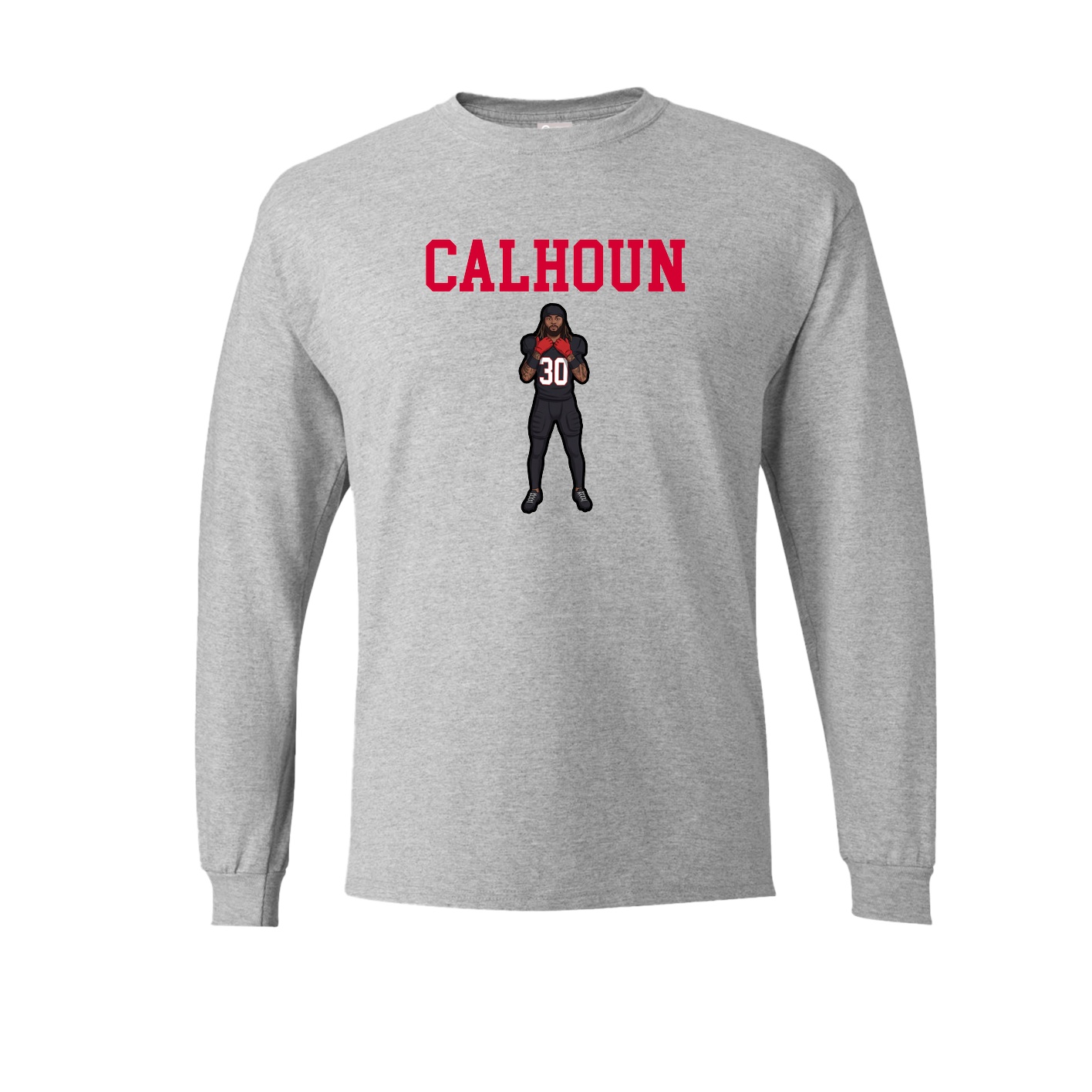Long Sleeve Tee — Shirsey in Grey