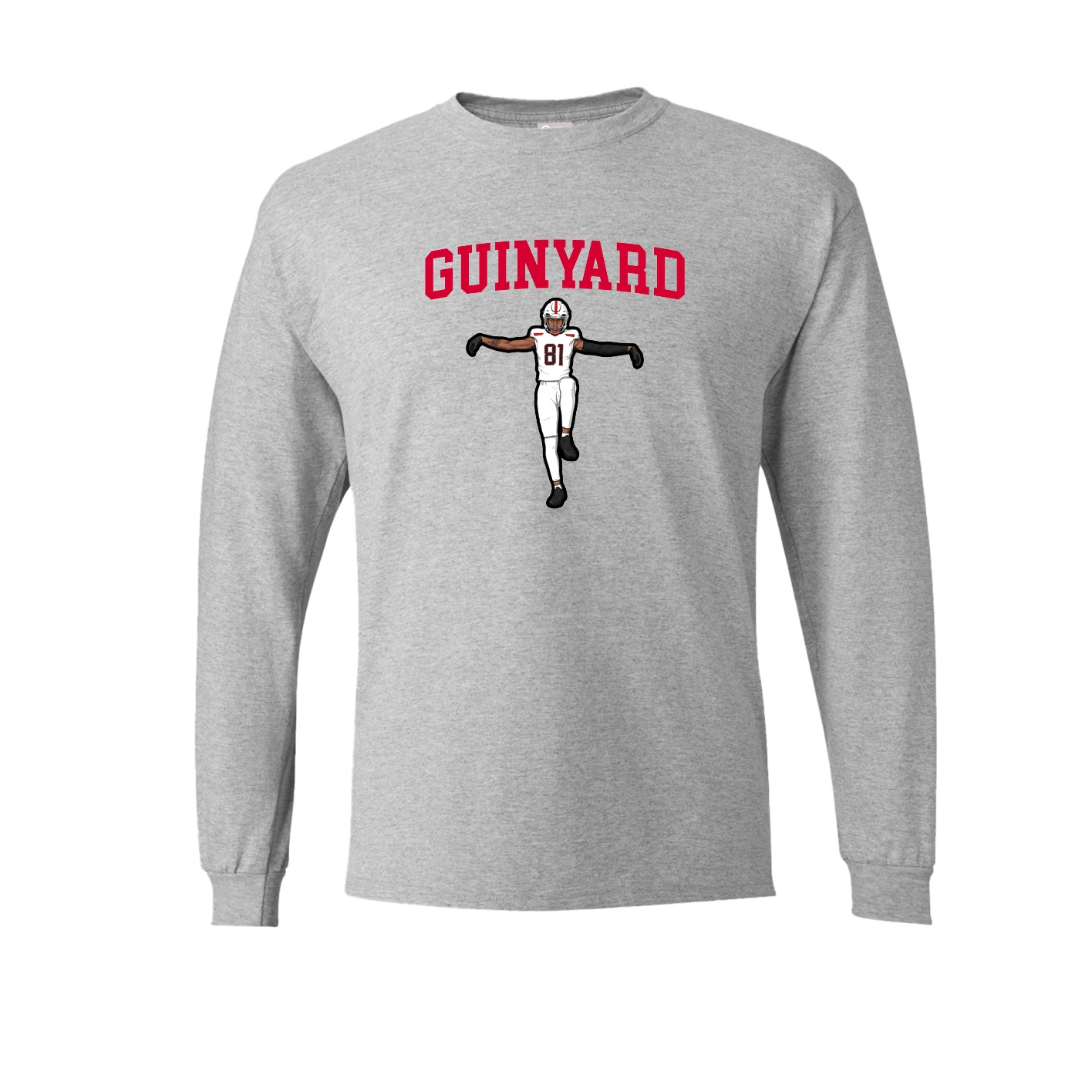 Long Sleeve Tee — Shirsey in Grey