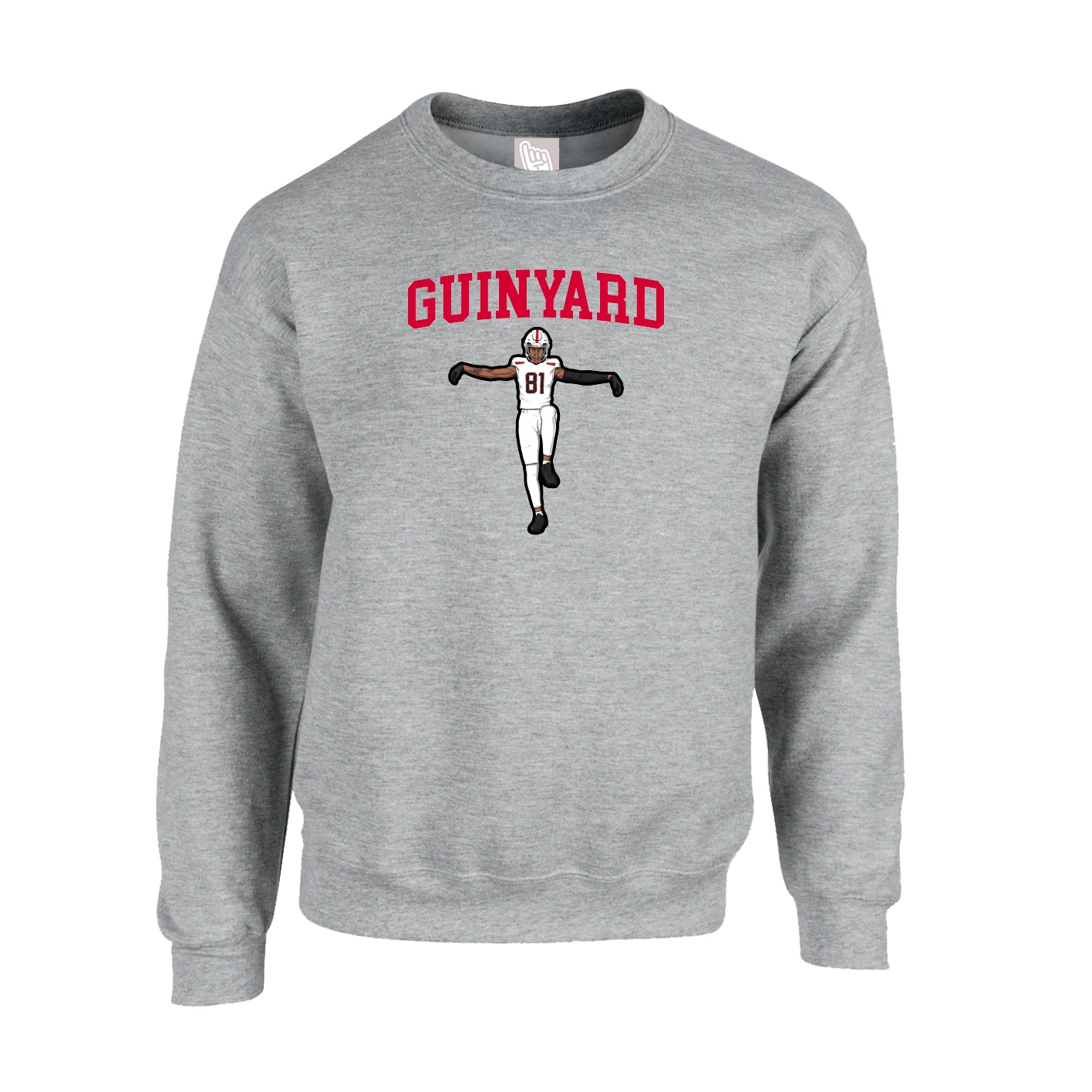 Fleece Crew — Shirsey in Grey