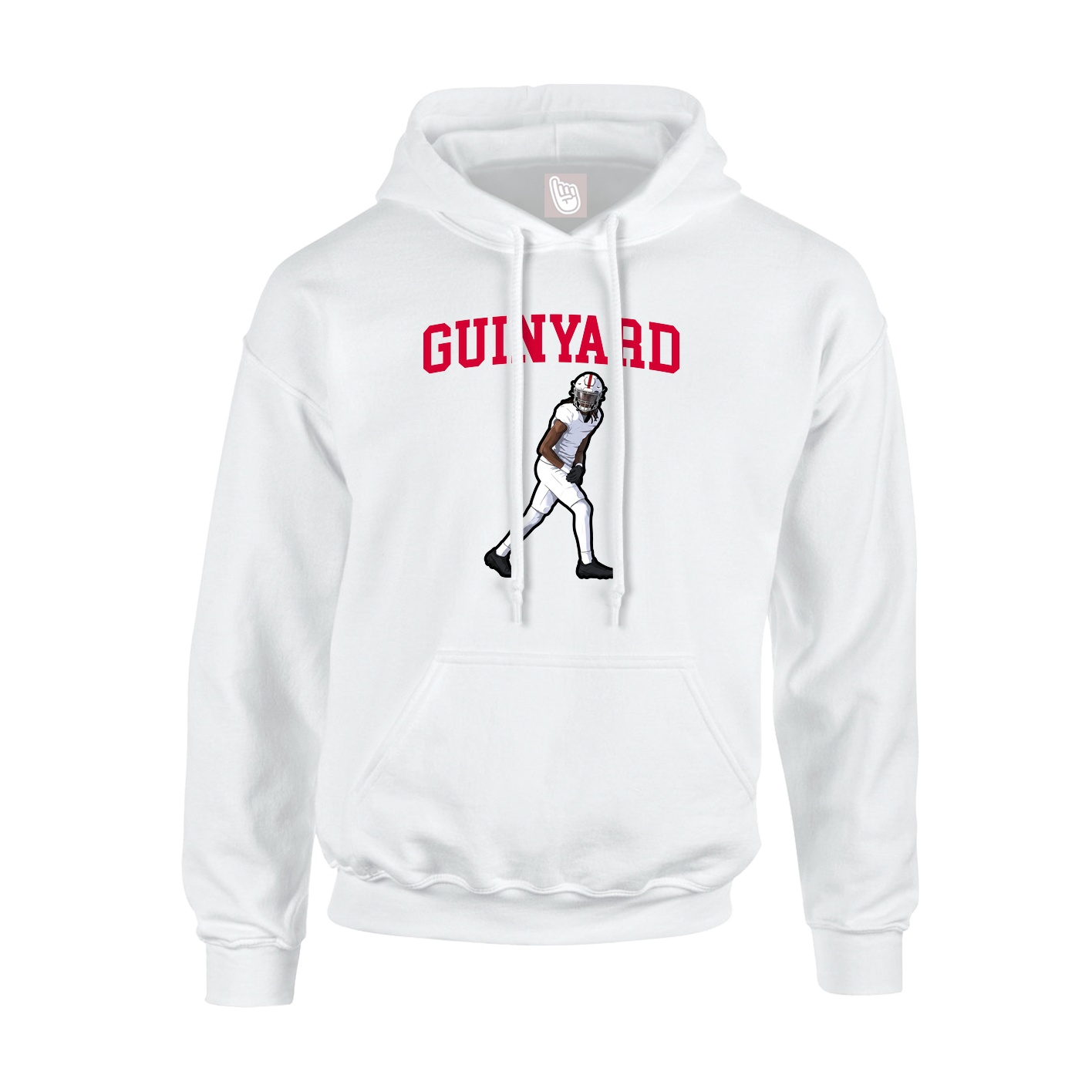 Youth Hoodie — Shirsey in White