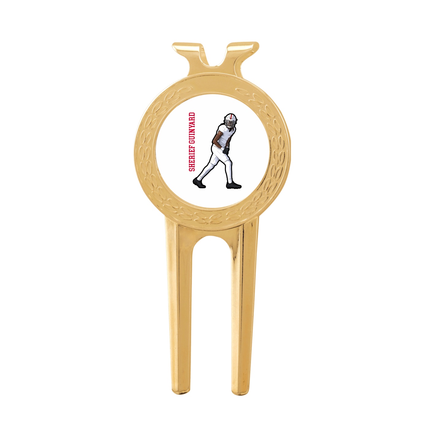 Divot Tool with Ball Marker — Name Vertical in Classic