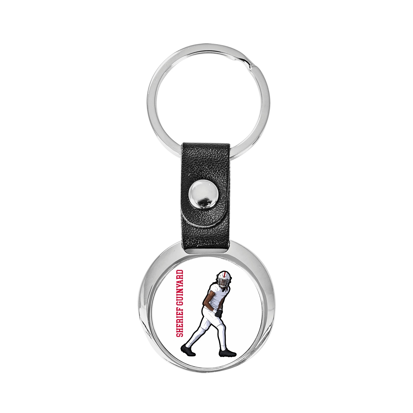 Key Chain — Name Vertical in Classic