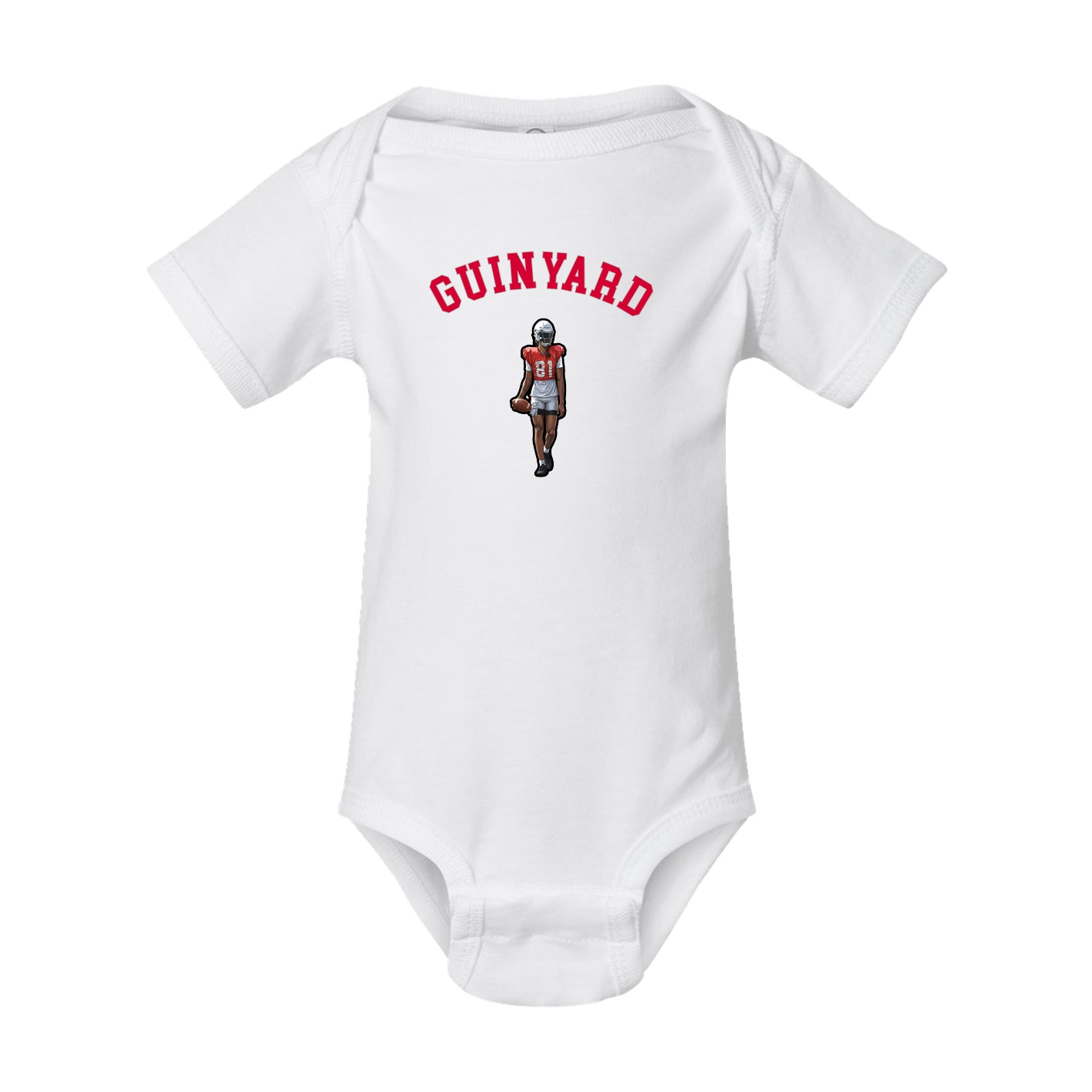 Baby Onesie — Shirsey Arch in White