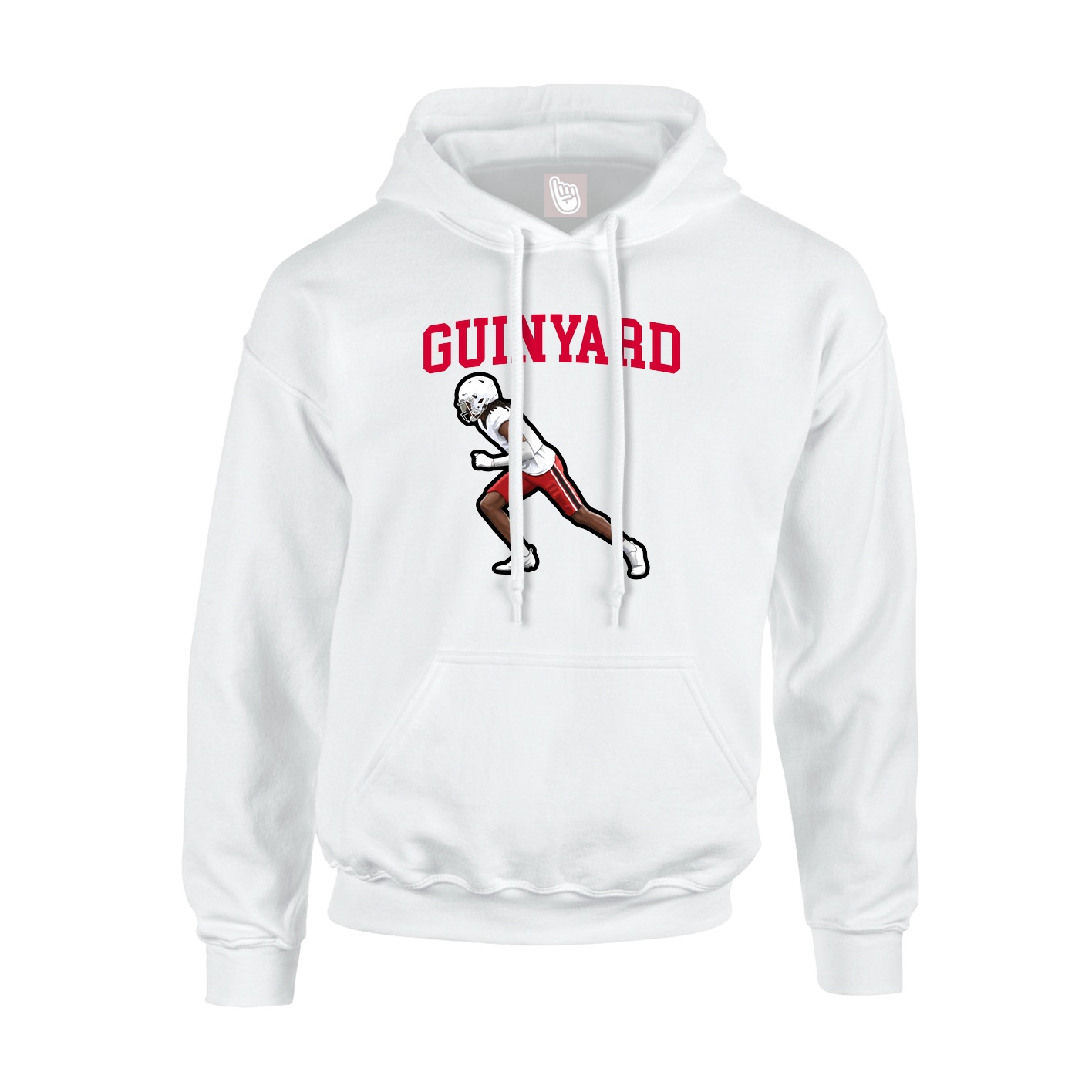 Hoodie — Shirsey in White
