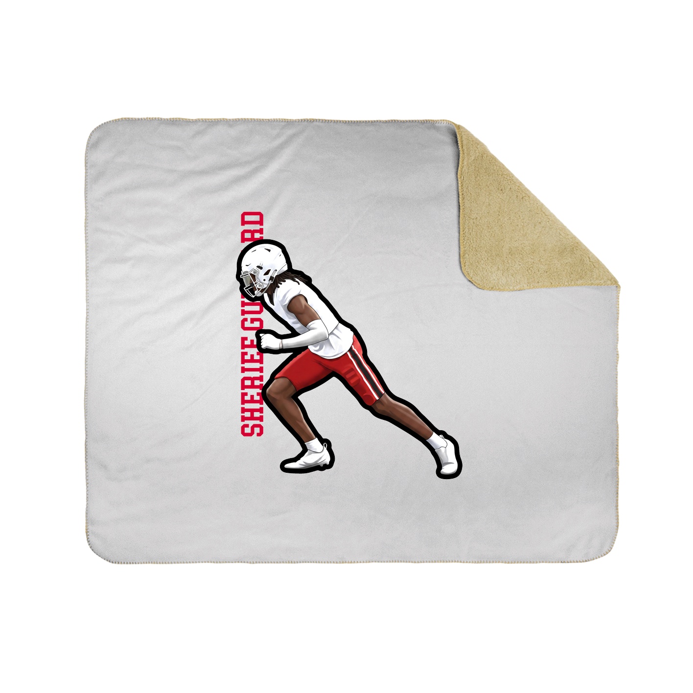 50x60 Sherpa Lined Throw Blanket