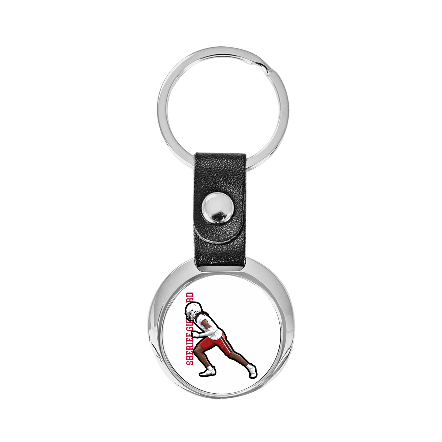 Key Chain — Name Vertical in Classic