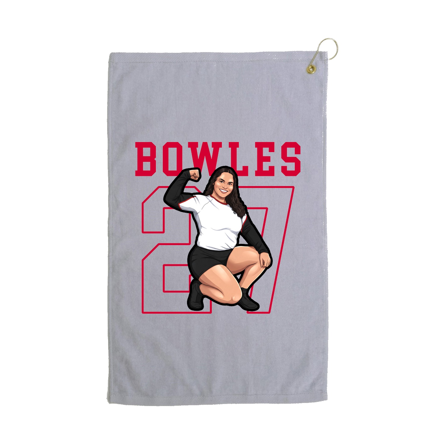 Golf Towel — Classic in Grey