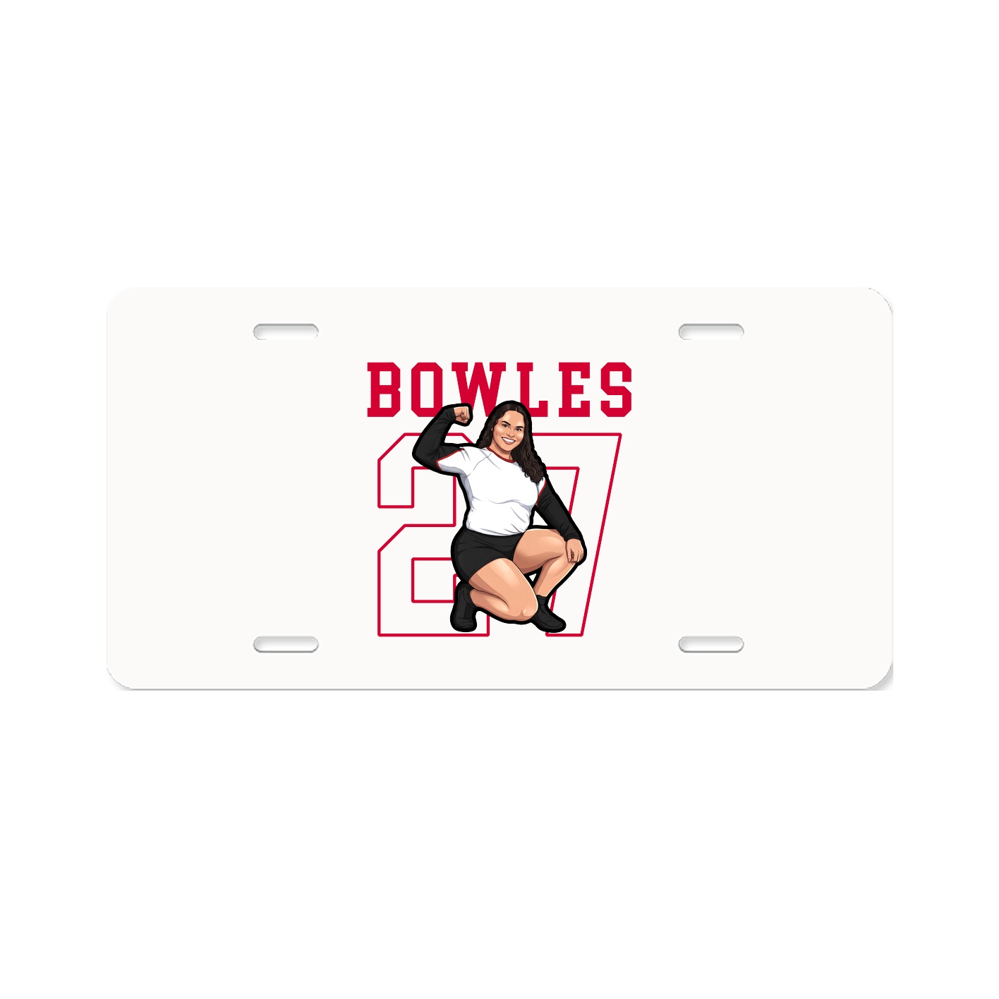 Aluminum License Plate