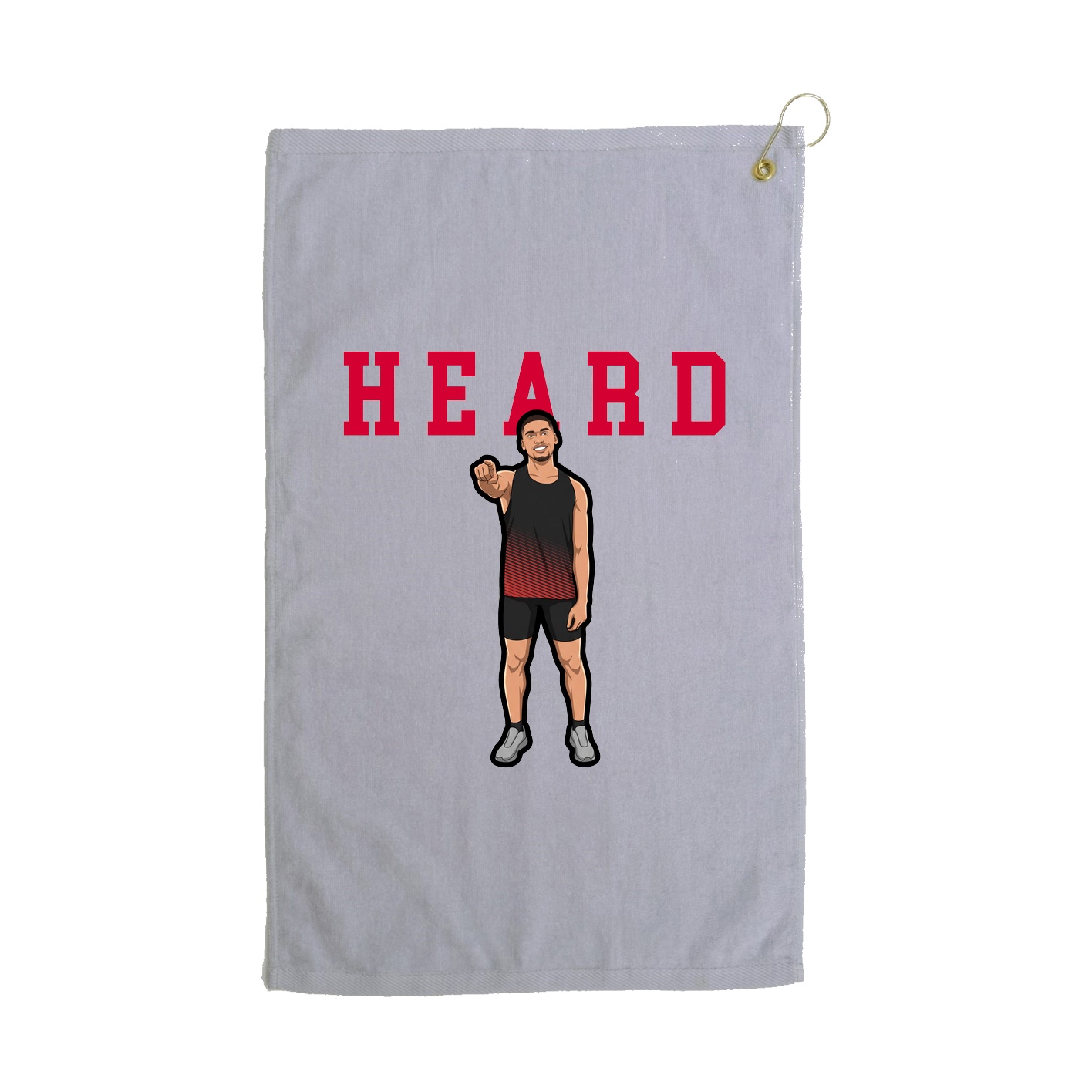 Golf Towel — Shirsey in Grey