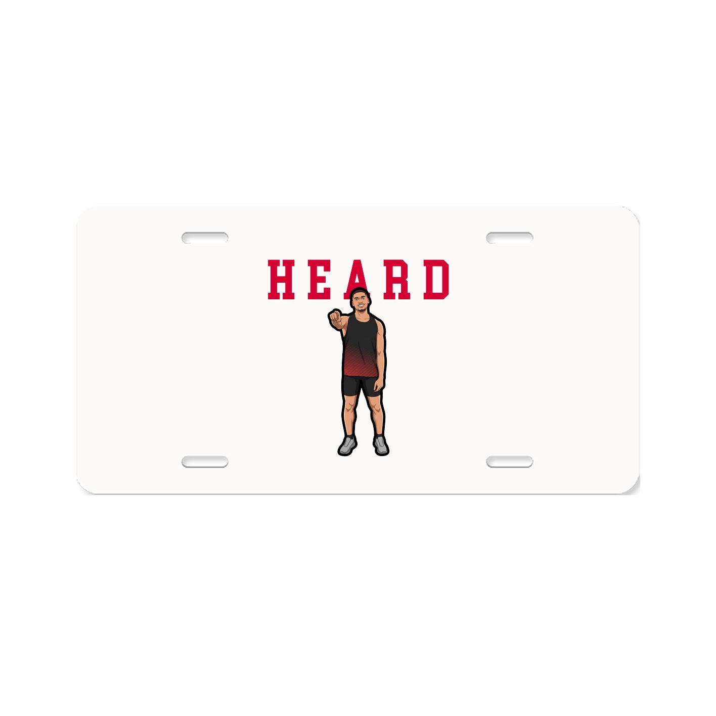 License Plate — Shirsey in Classic