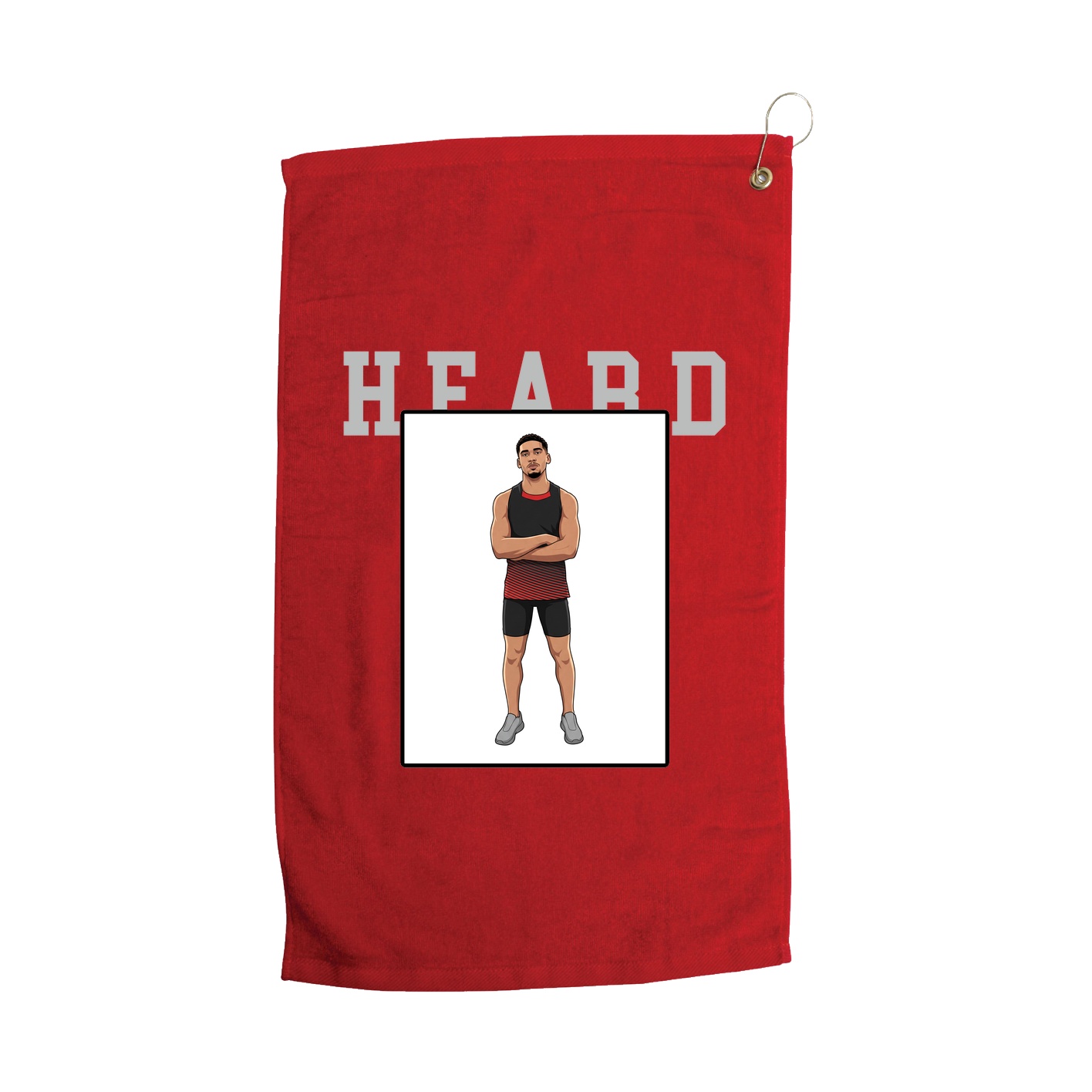 Golf Towel — Shirsey in Red