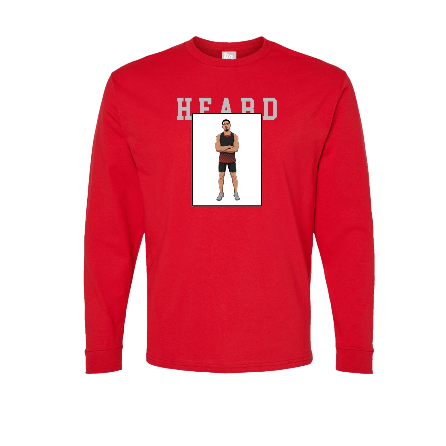 Long Sleeve Tee — Shirsey in Red