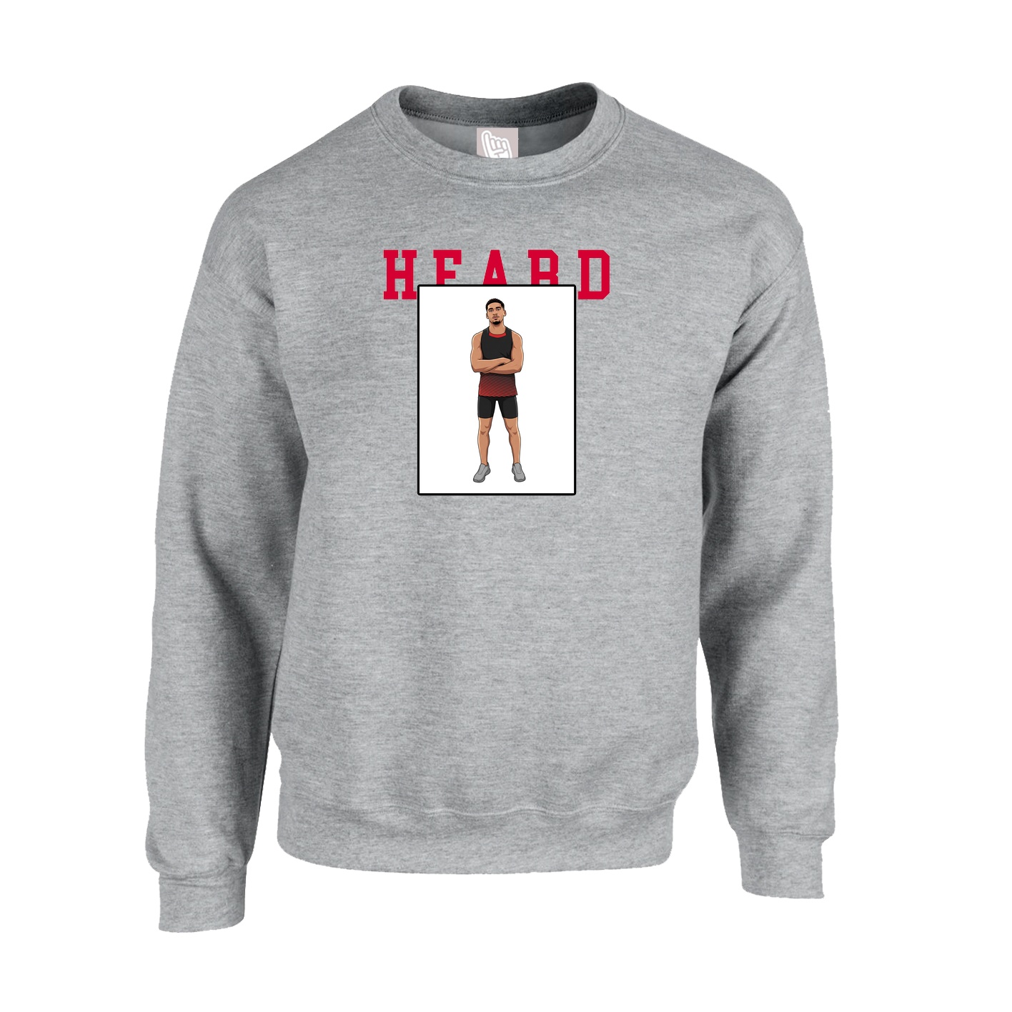 Fleece Crew — Shirsey in Grey