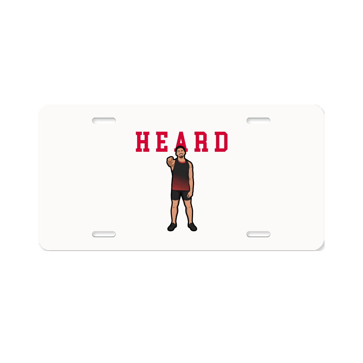 License Plate — Shirsey in Classic