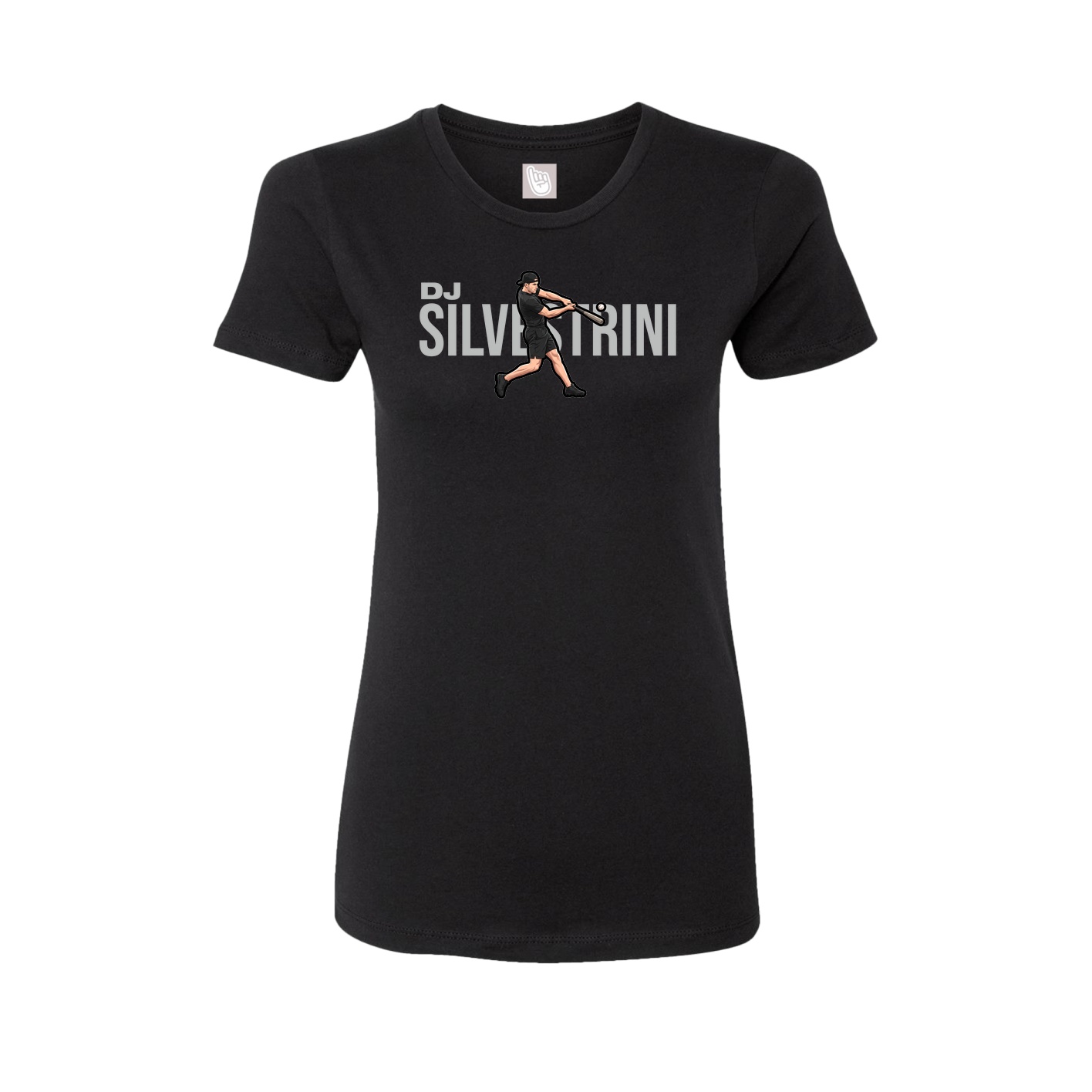 Womens Tee — Player Name in Black