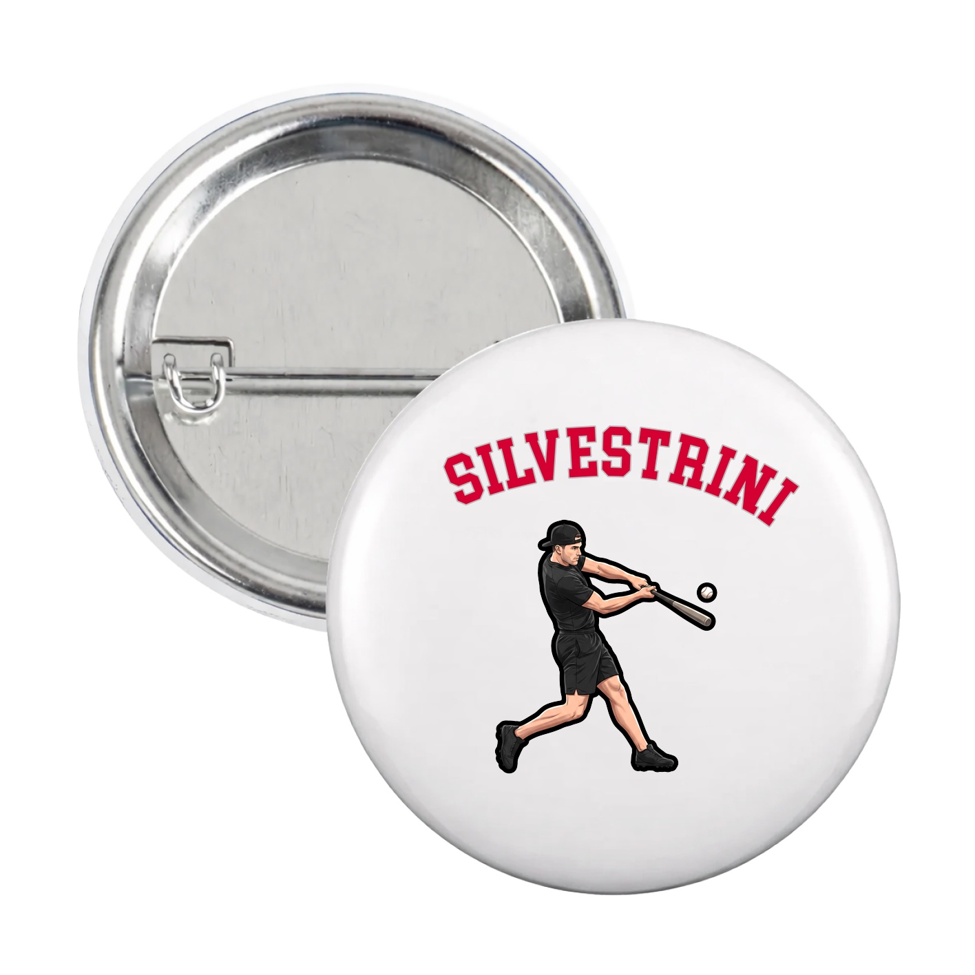 Game Day Button — Shirsey Arch in White