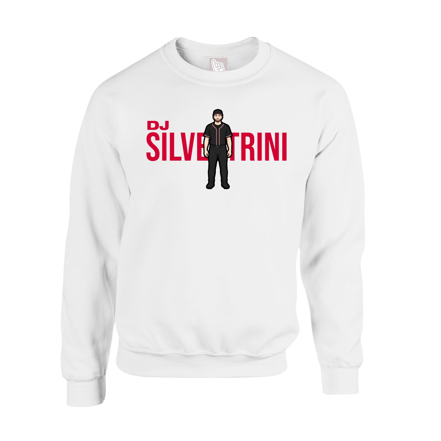 Fleece Crew — Player Name in White