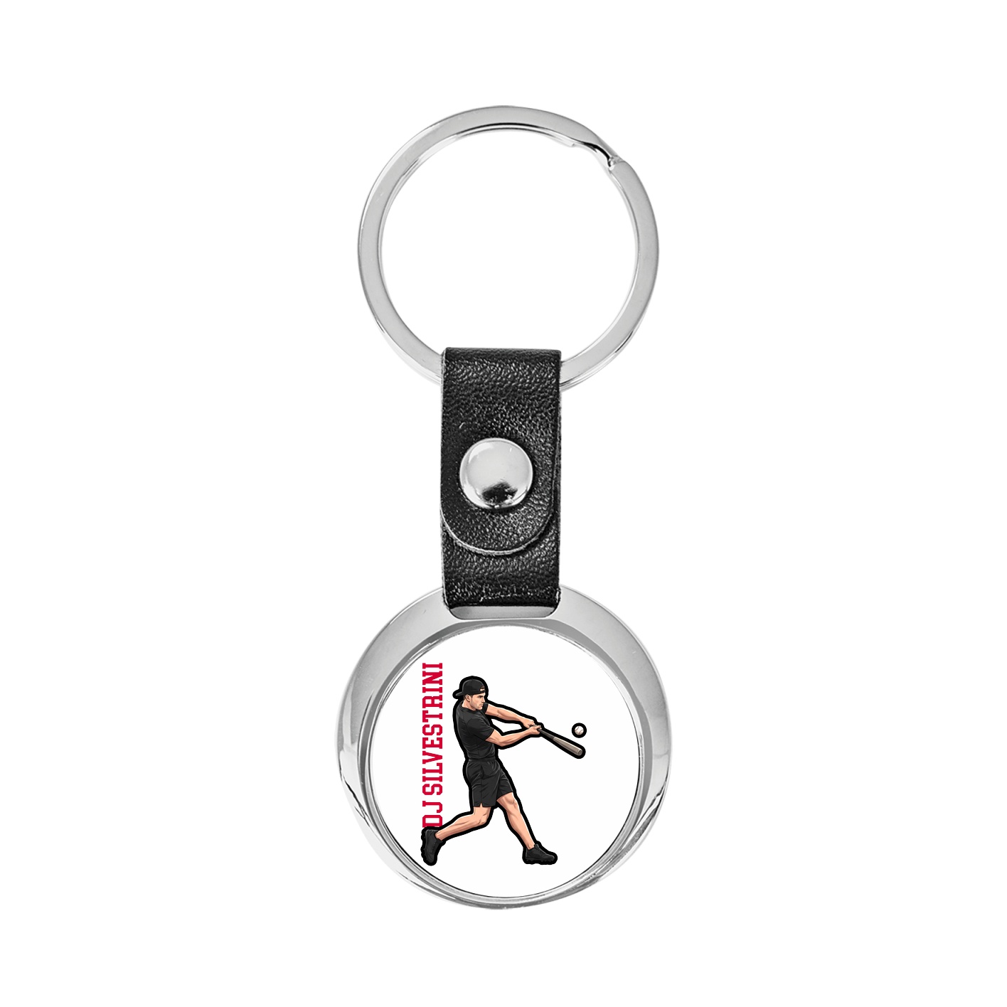 Key Chain — Name Vertical in Classic