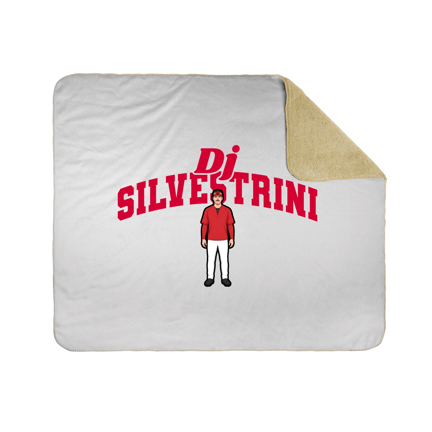 Throw Blanket — Signature Arch in White