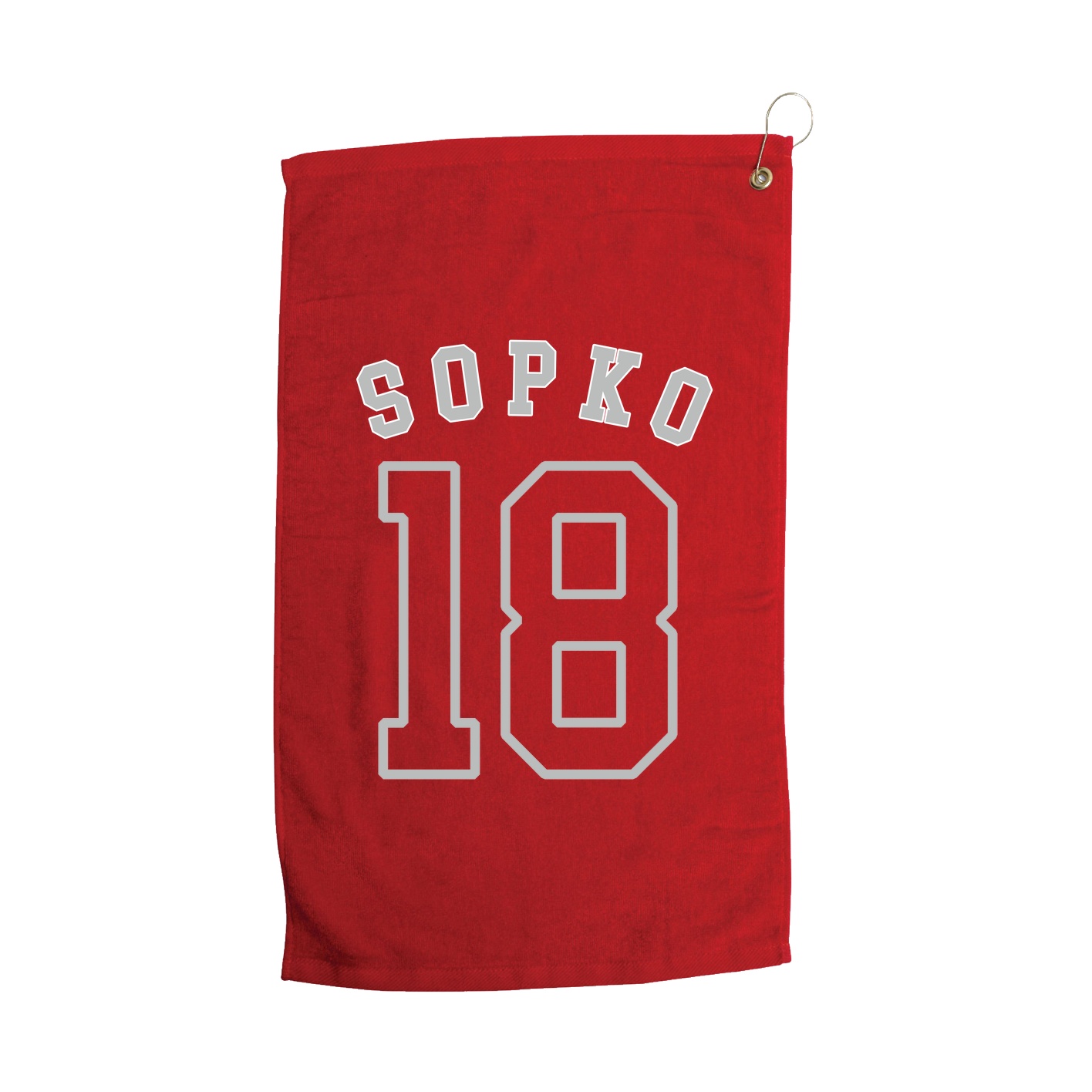 Golf Towel — Shirsey Arch in Red