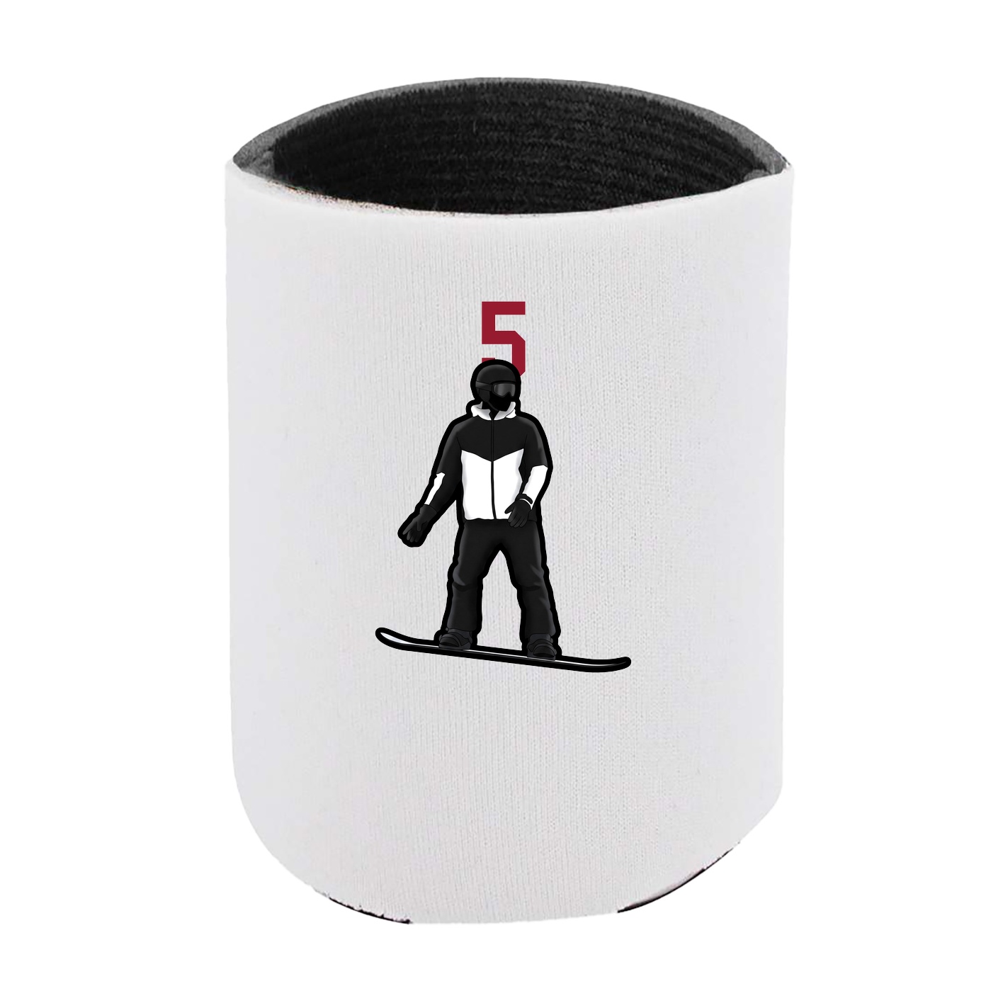 Can Holder — Number Top in White