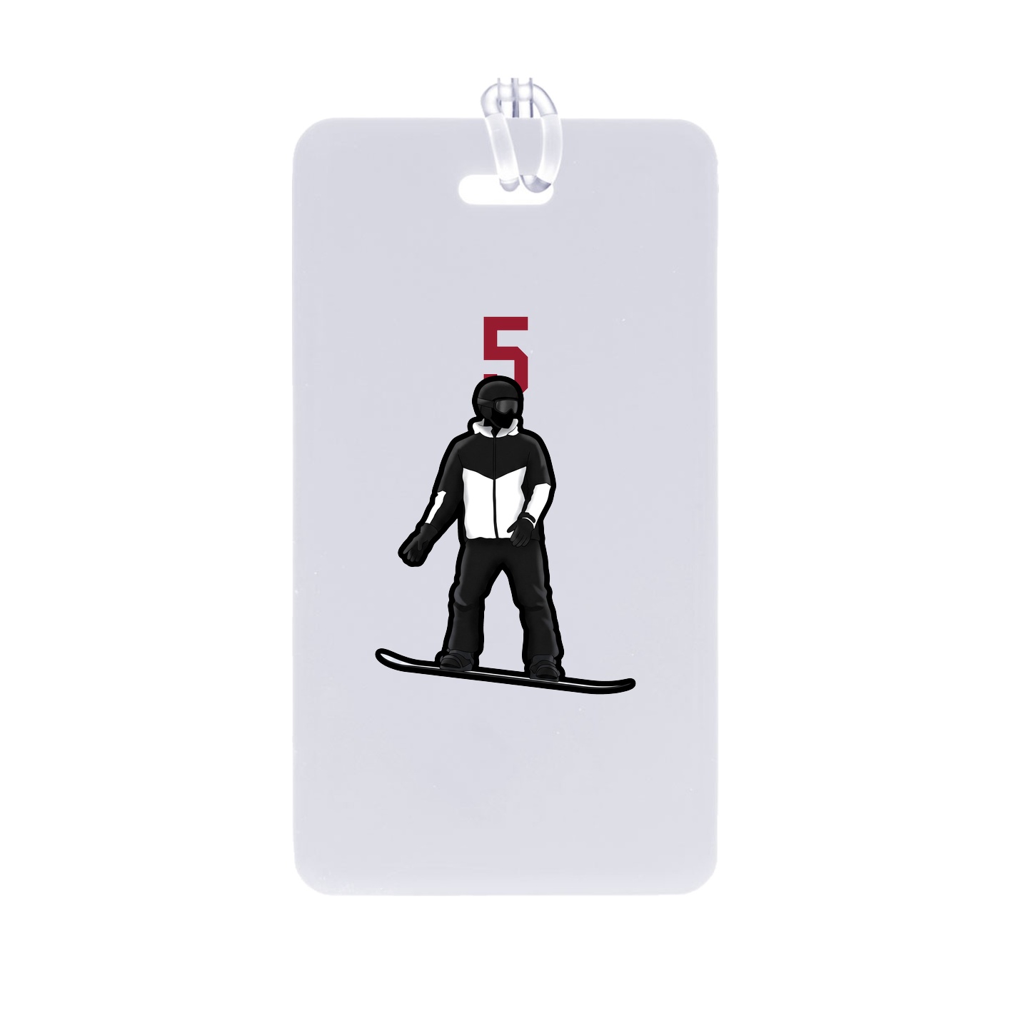 Bag Tag — Number Top in Classic