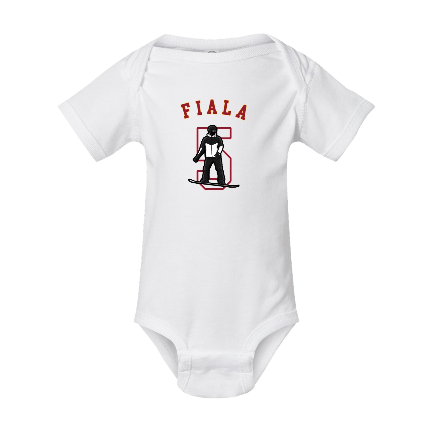 Baby Onesie — Shirsey Arch in White