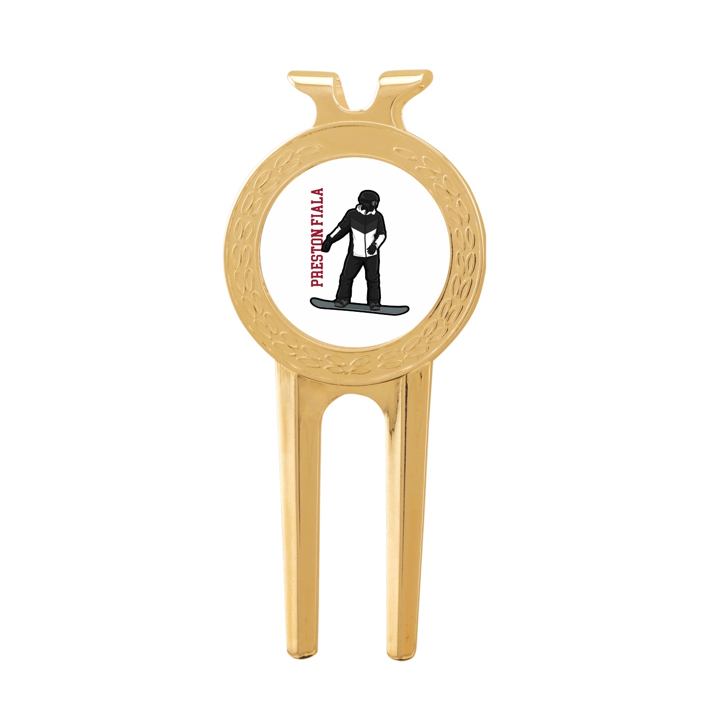 Divot Tool with Ball Marker — Name Vertical in Classic