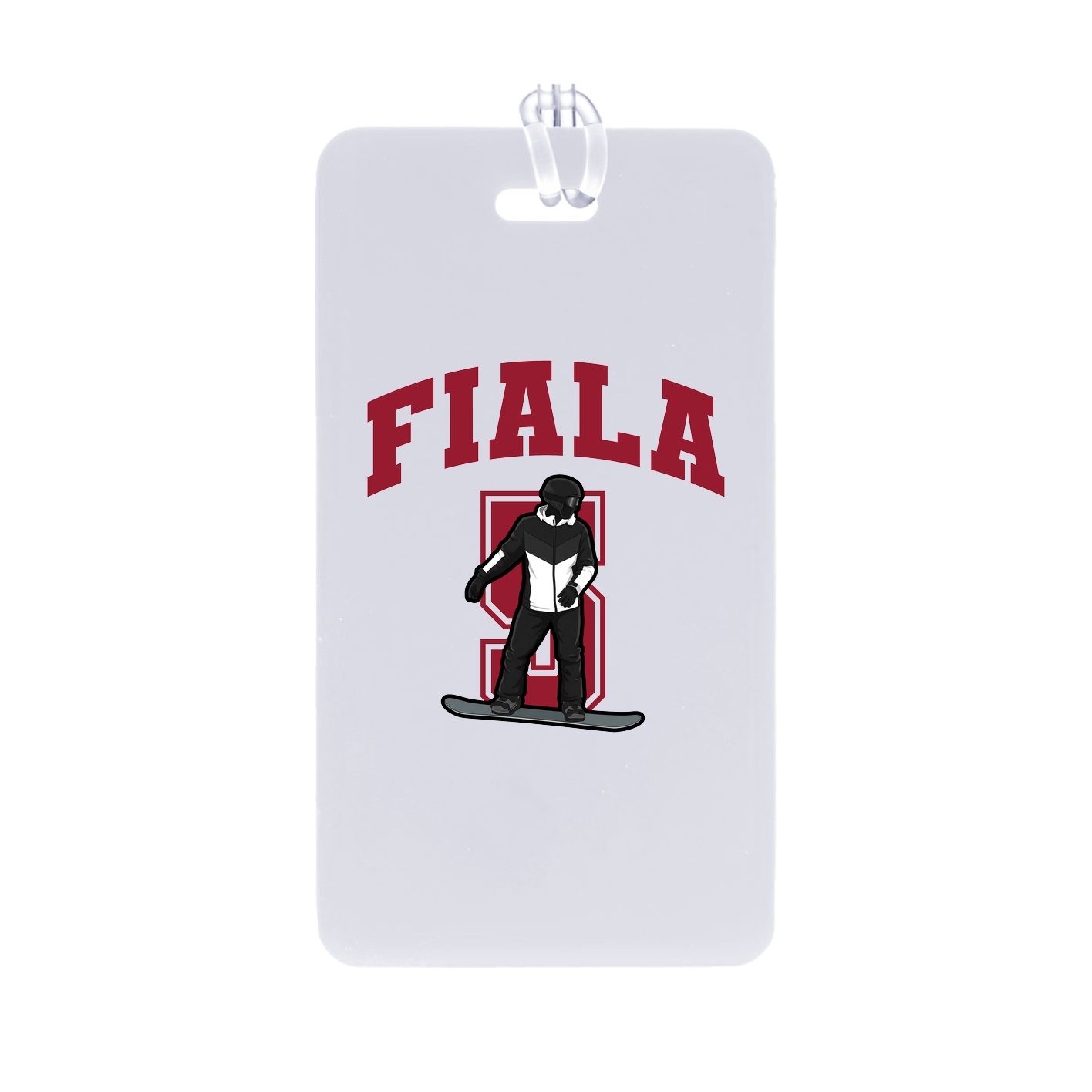 Bag Tag — Number in Classic