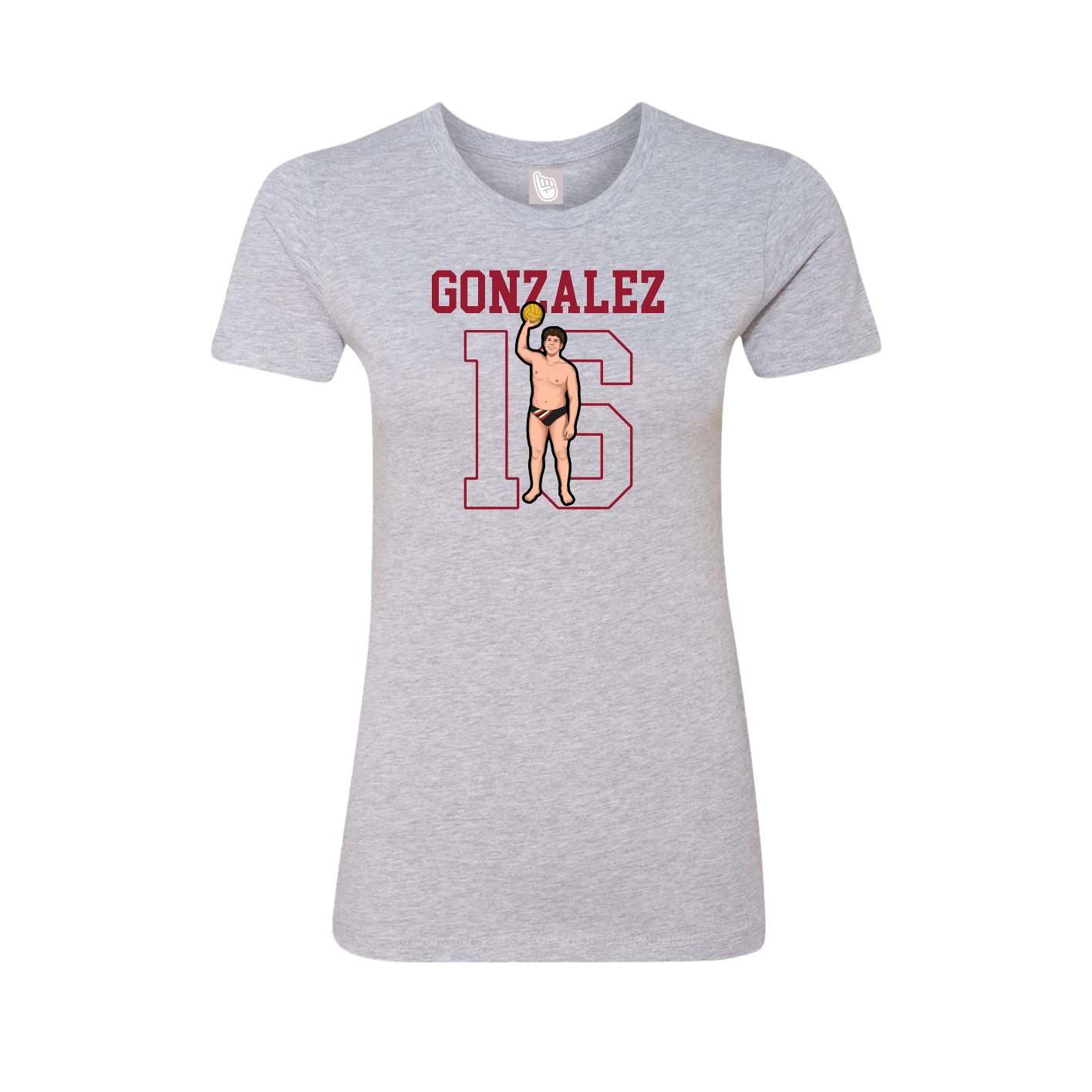 Fitted Women's Tee — Shirsey in Grey