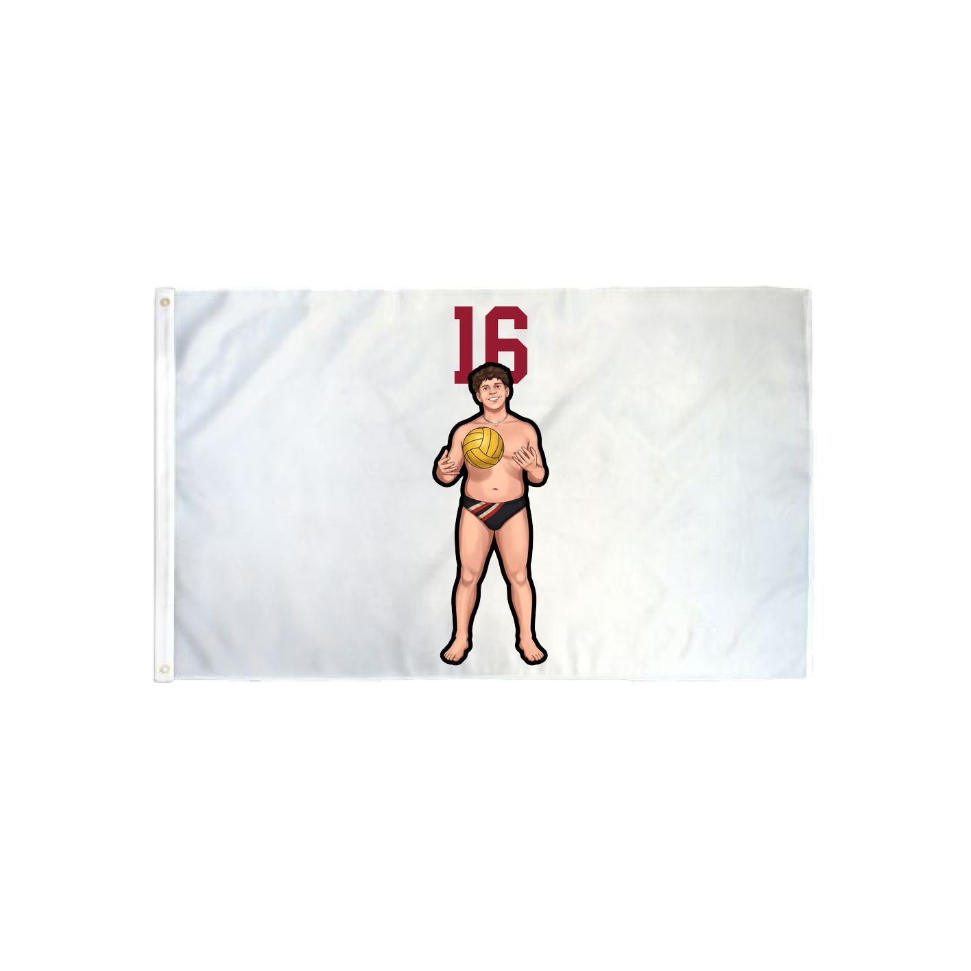 3x5 Flag — Number Top in Classic