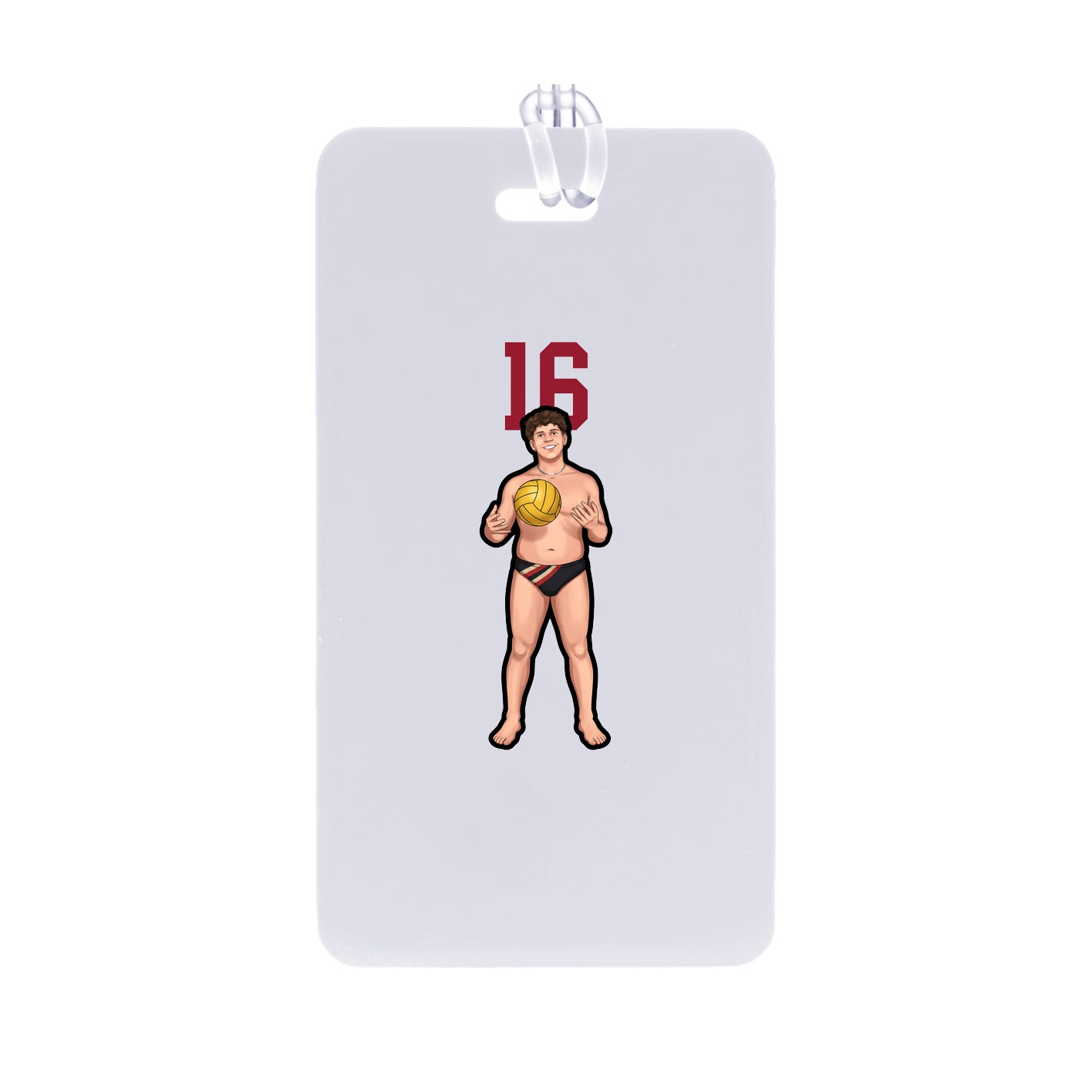 Bag Tag — Number Top in Classic
