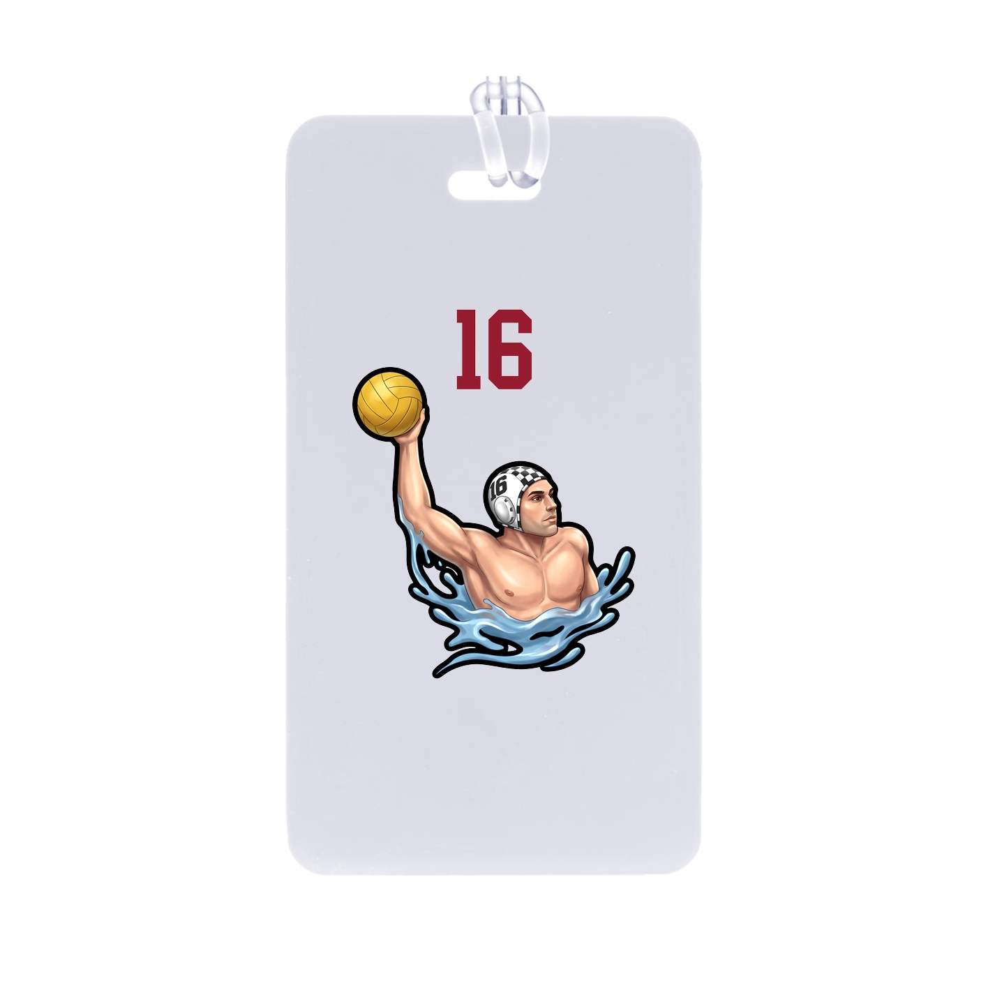 Bag Tag — Number Top in Classic