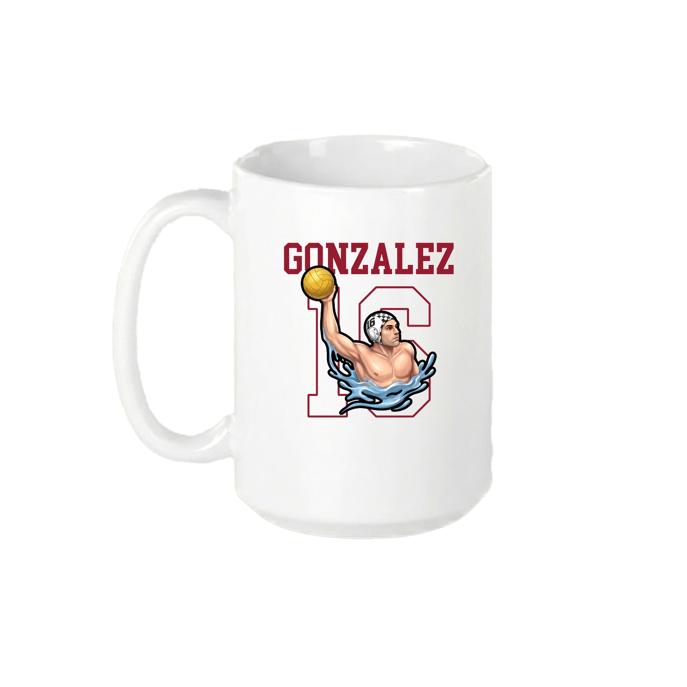 15oz Coffee Mug — Shirsey in White
