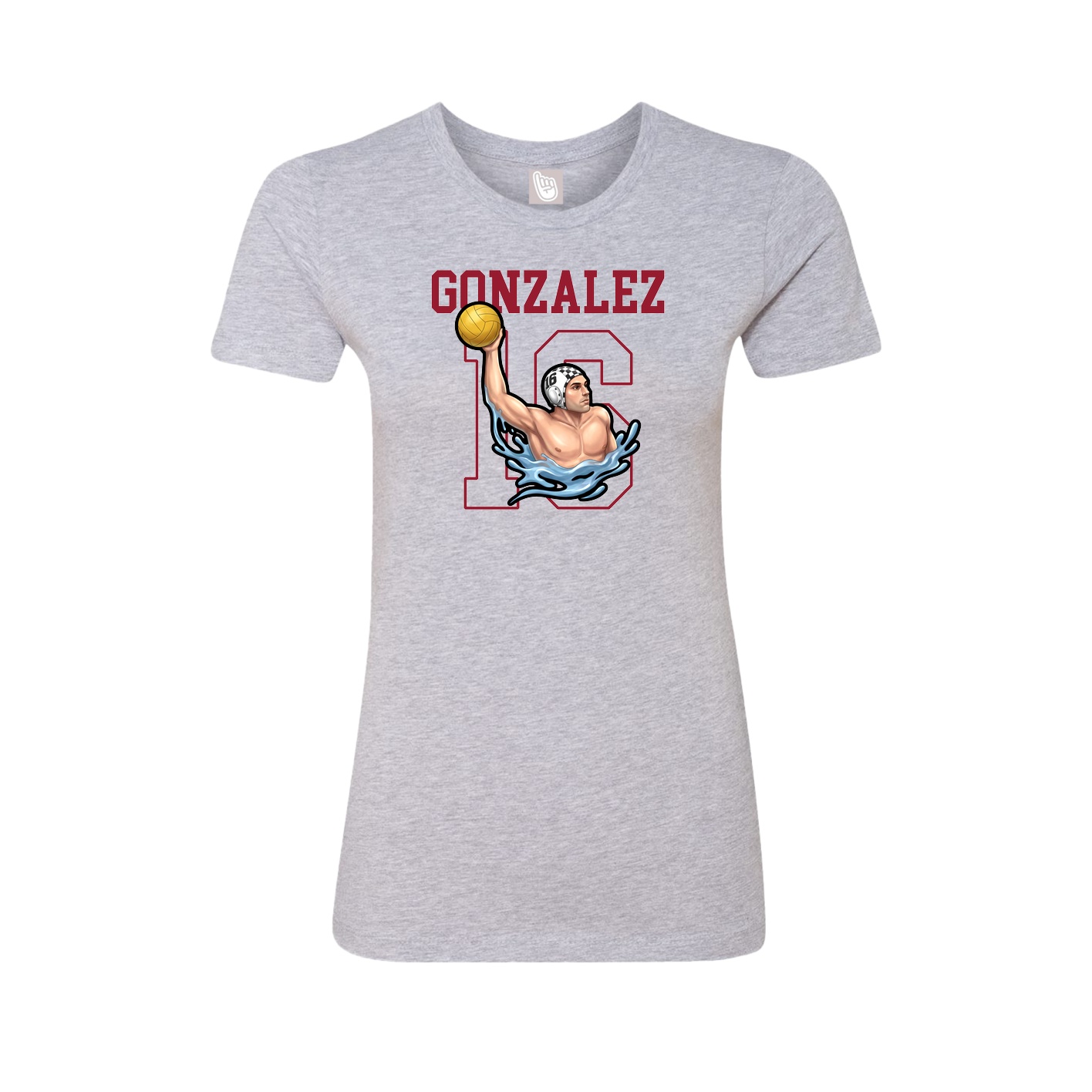 Fitted Women's Tee — Shirsey in Grey