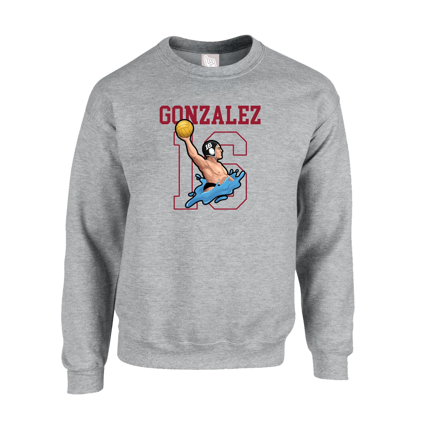 Fleece Crew — Shirsey in Grey