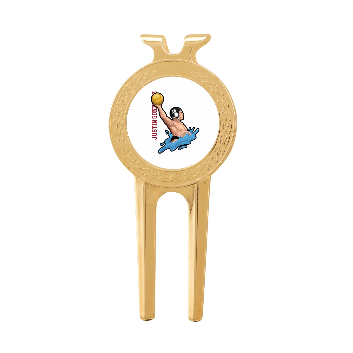 Divot Tool with Ball Marker — Name Vertical in Classic
