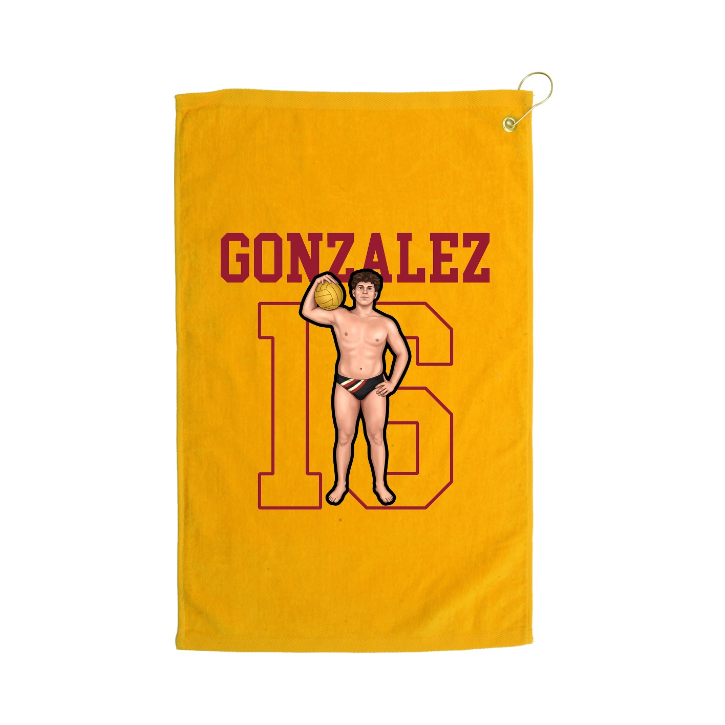 Golf Towel — Shirsey in Gold