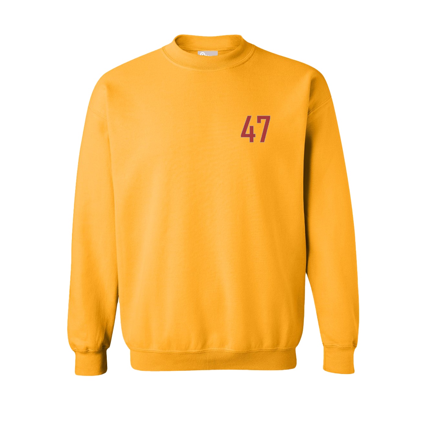 Fleece Crew — Front Shirsy in Gold