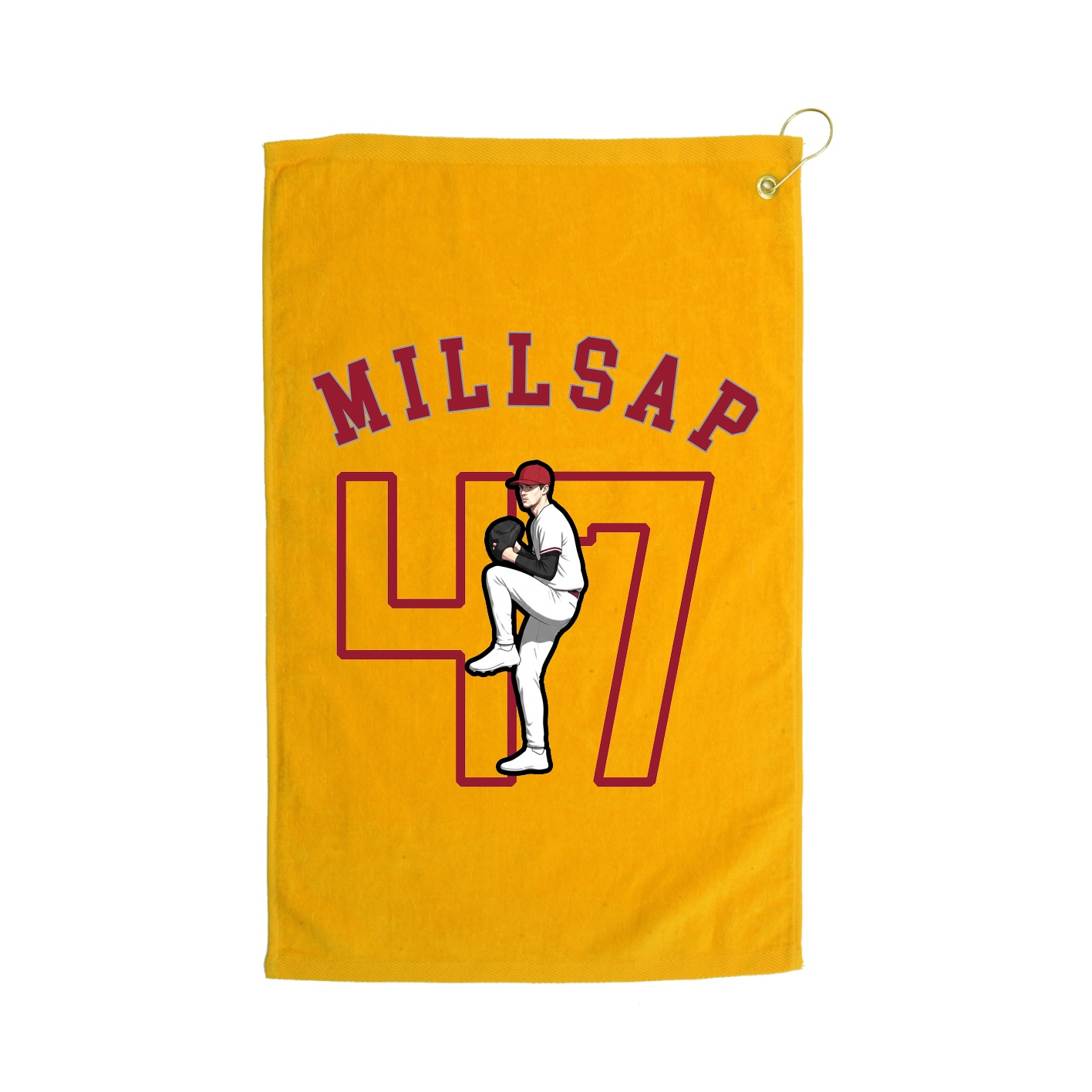 Golf Towel — Shirsey Arch in Gold