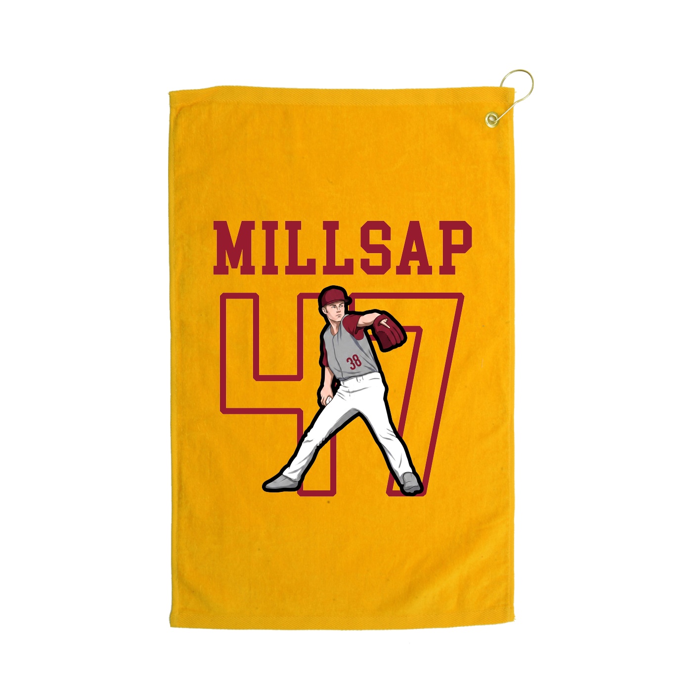 Golf Towel — Shirsey in Gold
