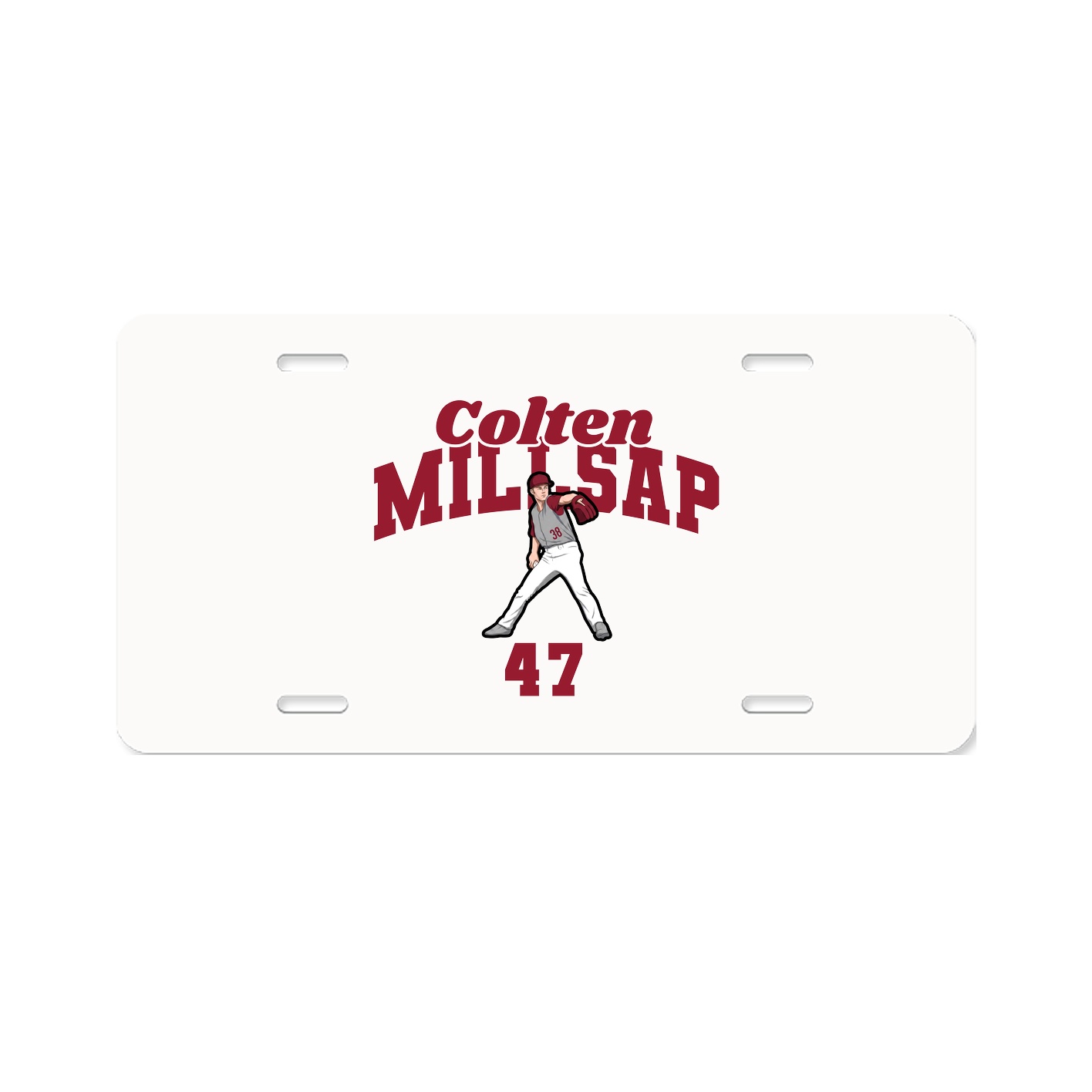 License Plate — Signature Arch in Classic