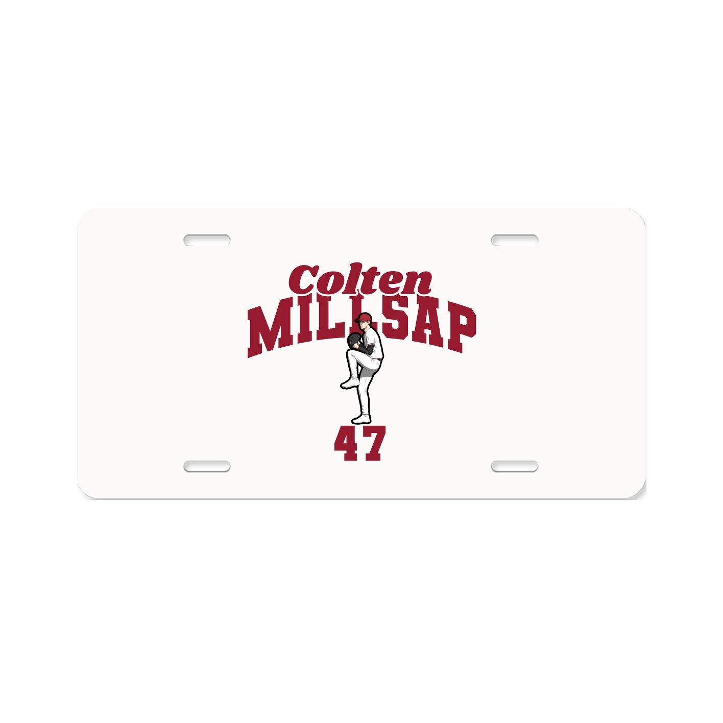 License Plate — Signature Arch in Classic