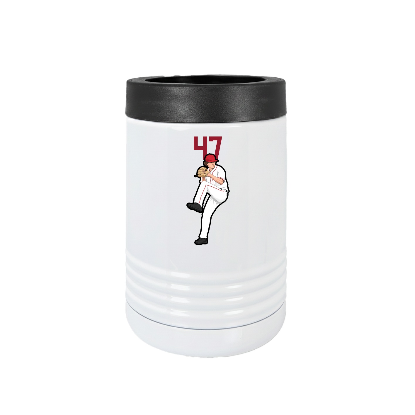 Beverage Holder — Number Top in White