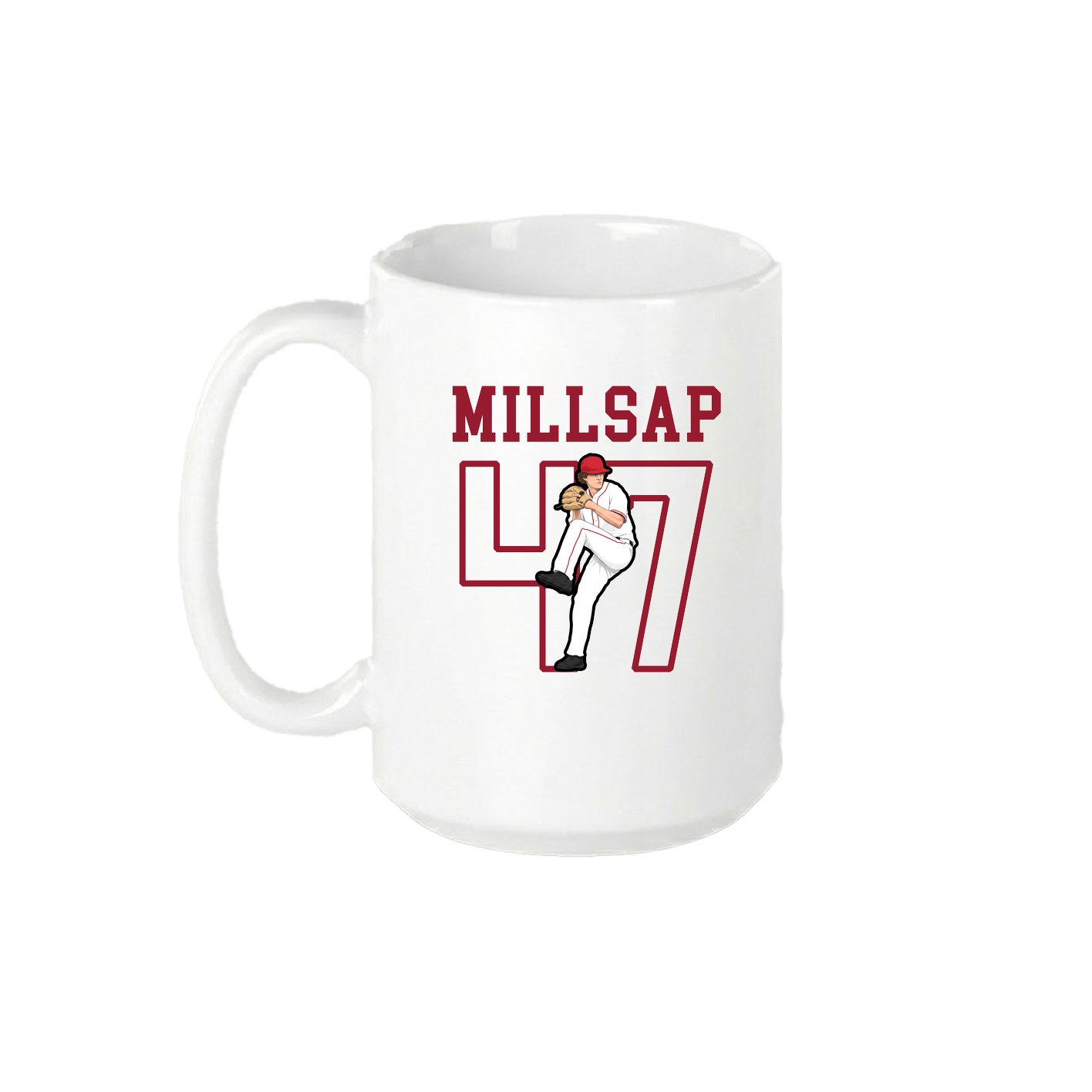 15oz Coffee Mug — Shirsey in White