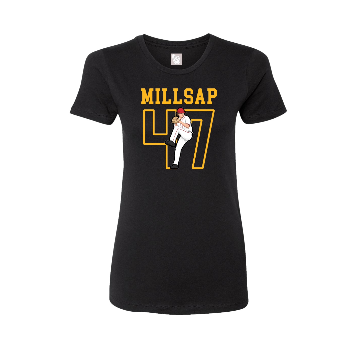 Fitted Women's Tee — Shirsey in Black