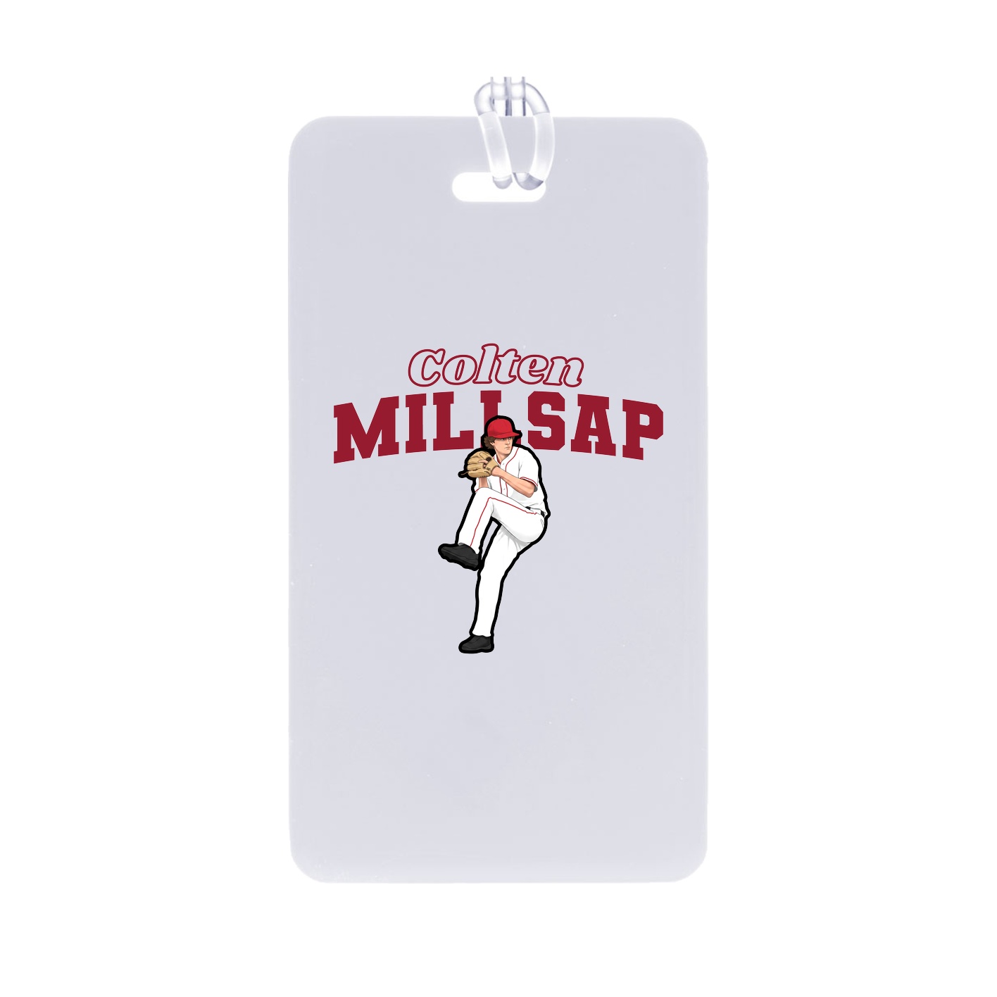 Bag Tag — Name Arch in Classic