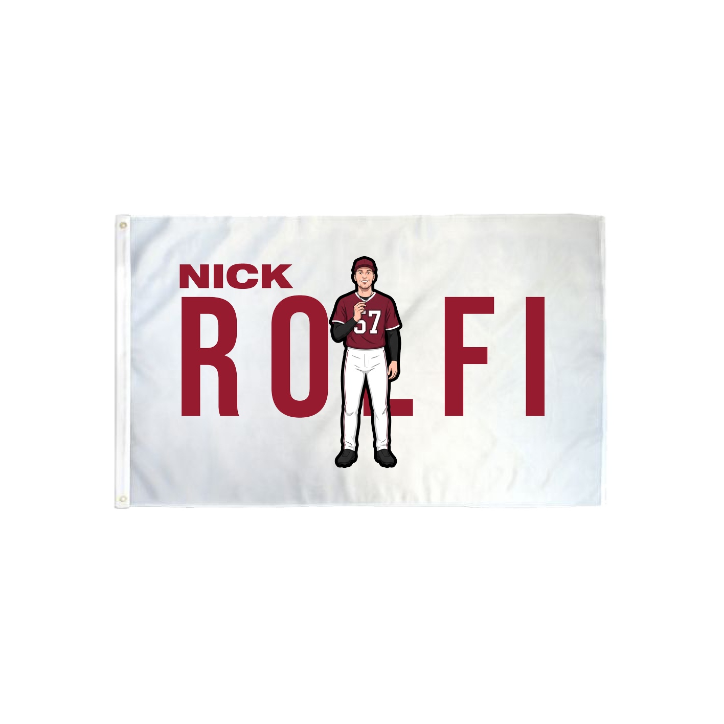 3x5 Flag — Player Name in Classic