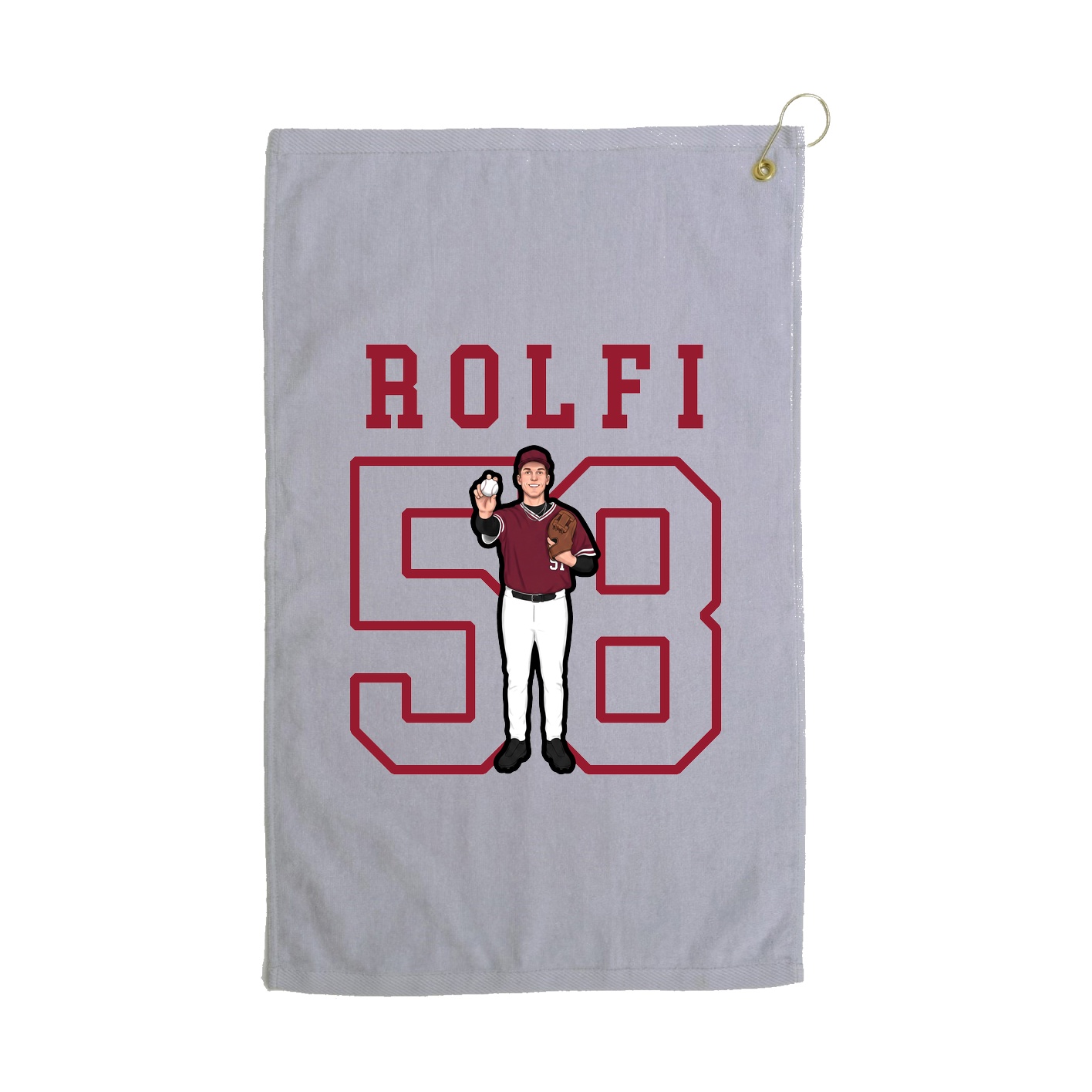 Golf Towel — Shirsey in Grey