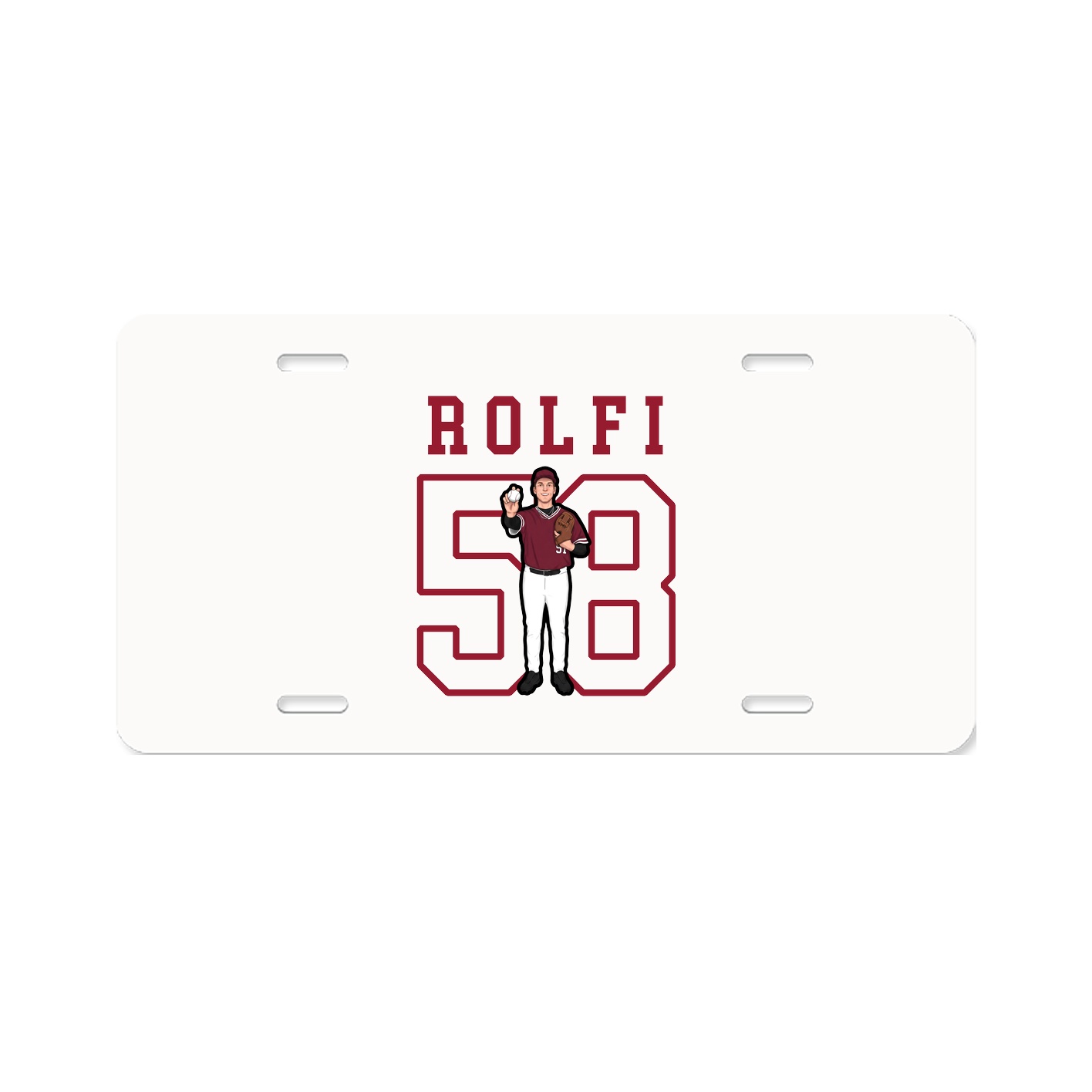 License Plate — Shirsey in Classic